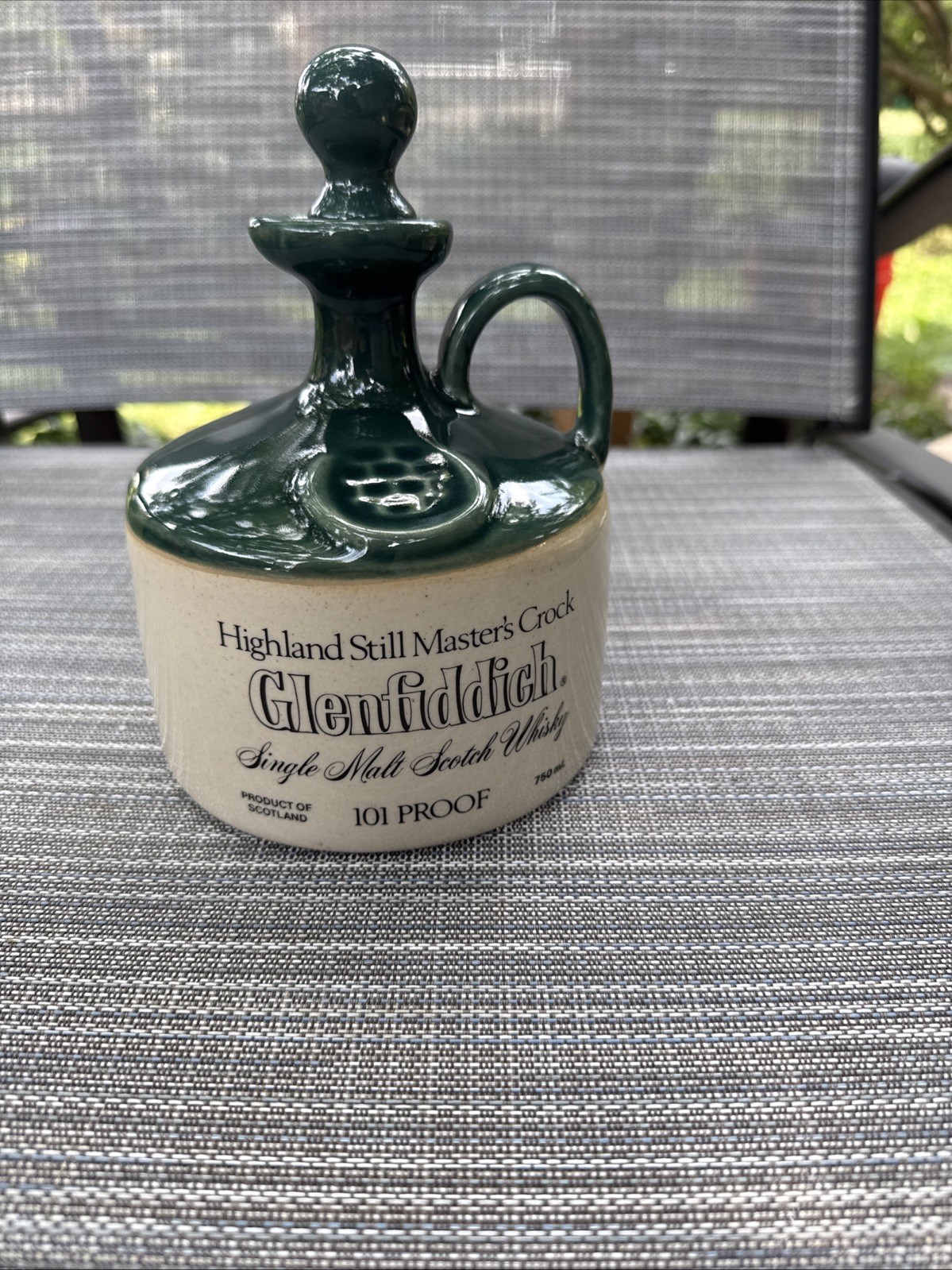Vintage Glenfiddich Highland Still Master\'s Crock Decanter 101 Proof 750ml Vintage Glenfiddich Highland Still Master\'s Crock Decanter 101 Proof 750ml
