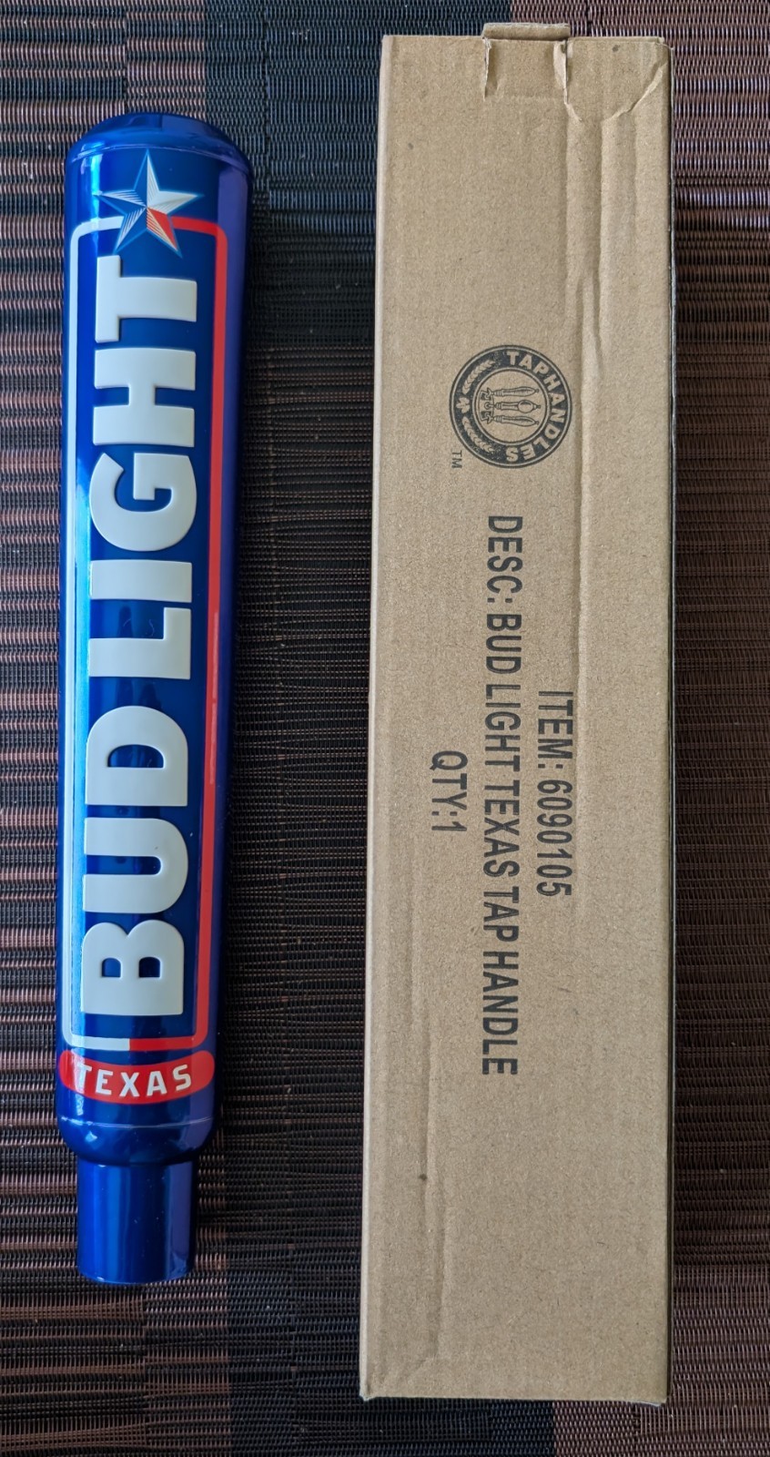 Official Bud Light Texas Tap Handle Official Bud Light Texas Tap Handle