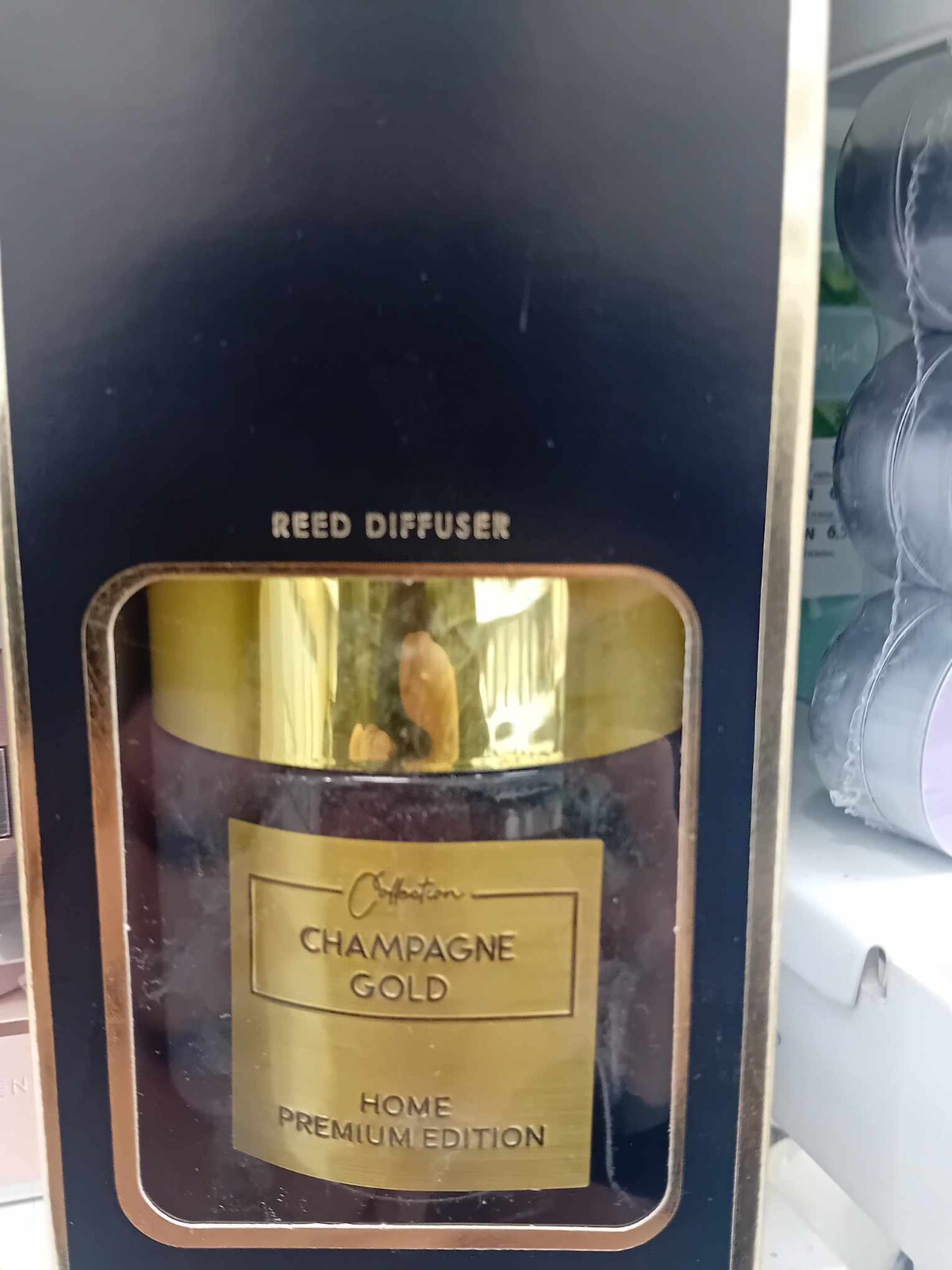 Aroma Diffuser (Aroma Sticks) Home Champagne Gold Champagne Gold 150 ml Aroma Diffuser (Aroma Sticks) Home Champagne Gold Champagne Gold 150 ml