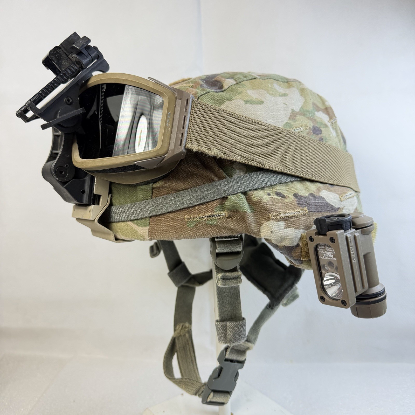 Large MSA US Army ACH Ballistic Military Advanced Combat Helmet MICH Norotos OCP