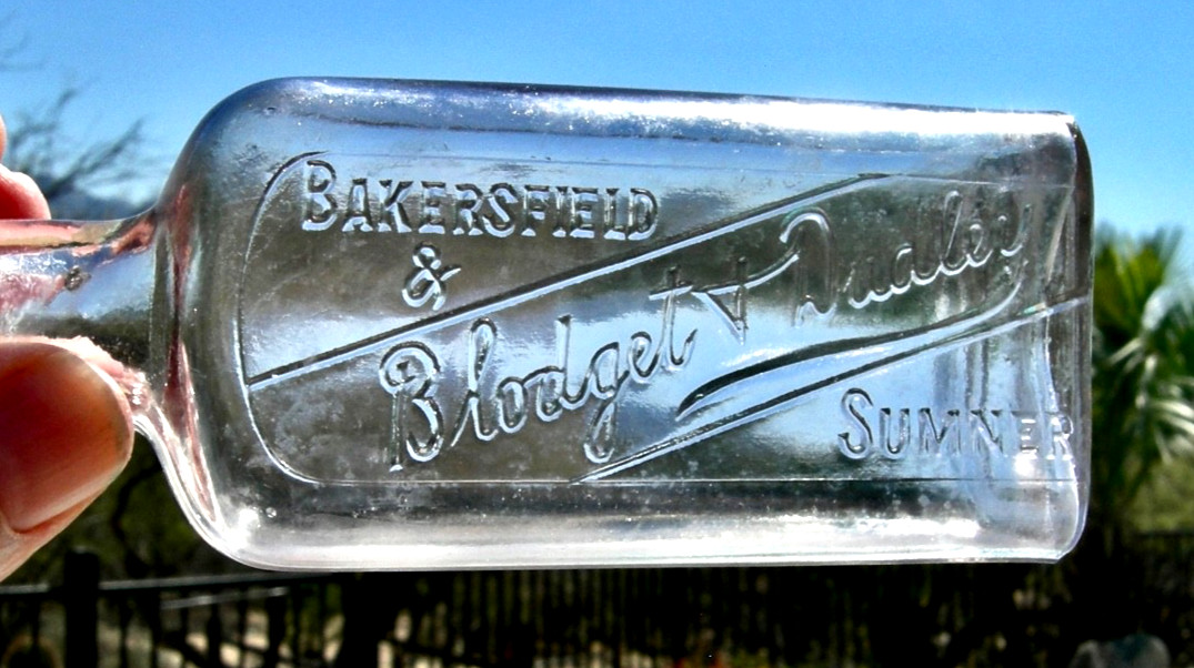 1890s BAKERSFIELD & SUMNER CALIFORNIA (KERN) \