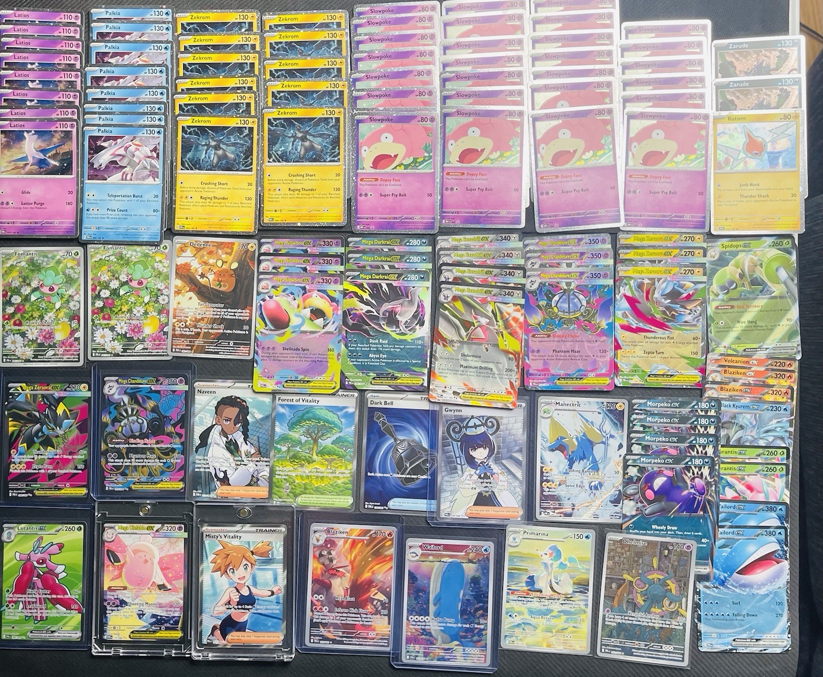 Big 100+ Pokemon TCG Card Lot Mega Clefable Ex Misty’s Vitality 57 Cosmo Holos Big 100+ Pokemon TCG Card Lot Mega Clefable Ex Misty’s Vitality 57 Cosmo Holos
