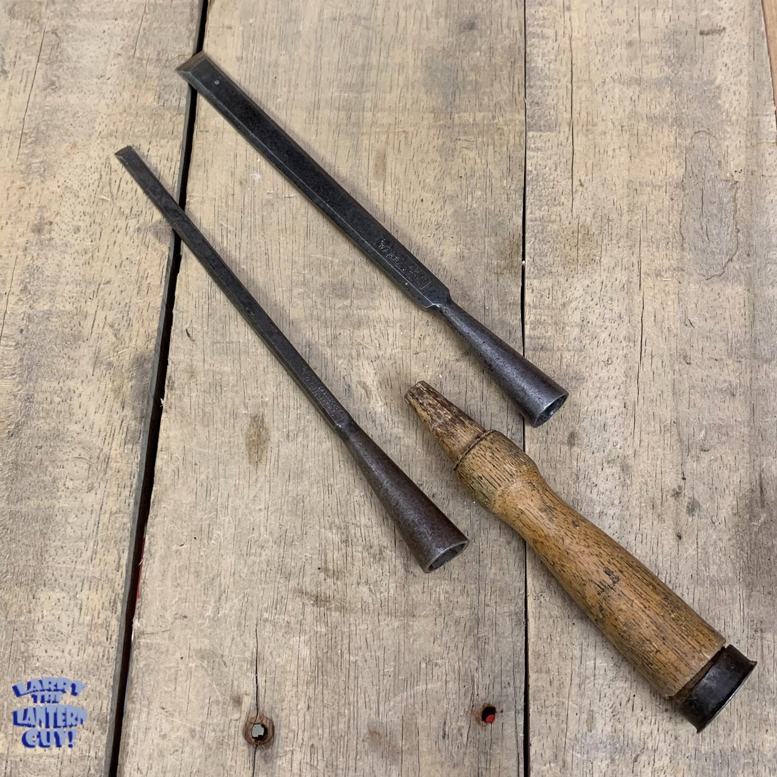 Antique T. H. WITHERBY Warranted Chisel Blade Woodworking Tool USA Forged Steel Antique T. H. WITHERBY Warranted Chisel Blade Woodworking Tool USA Forged Steel