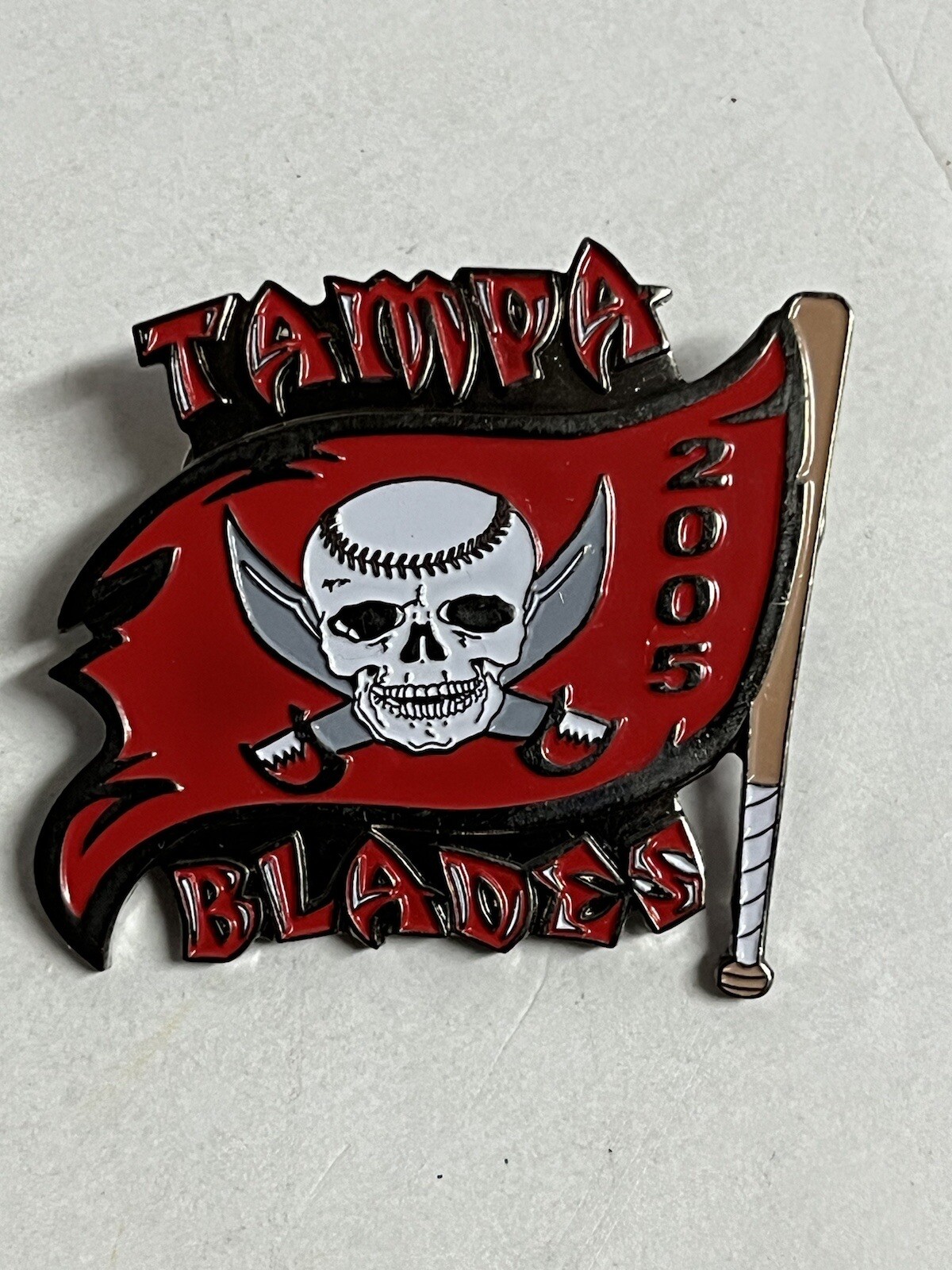 Cooperstown Dreams Park Pin 2005 Tampa Blades Little League Baseball Vintage