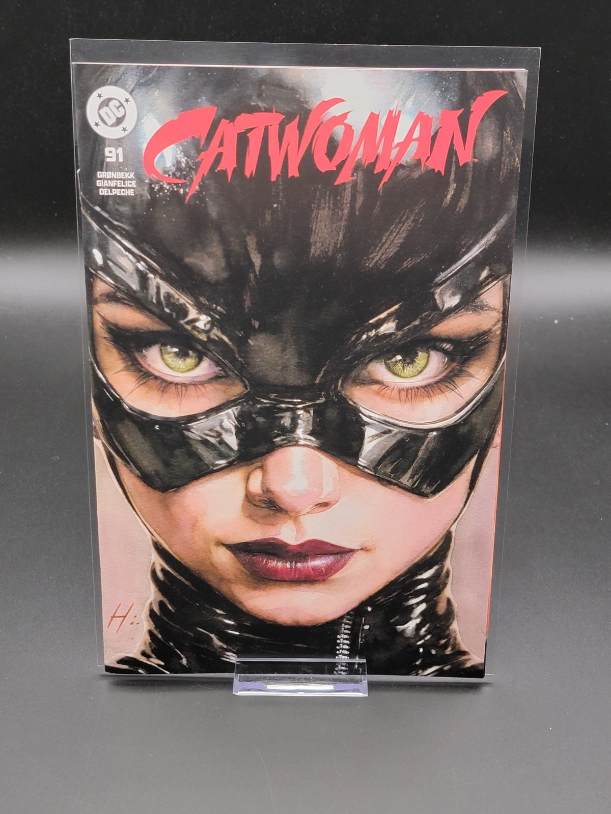 Catwoman #91 NYCC Brian Haberlin Hell Destroyer Exclusive Variant