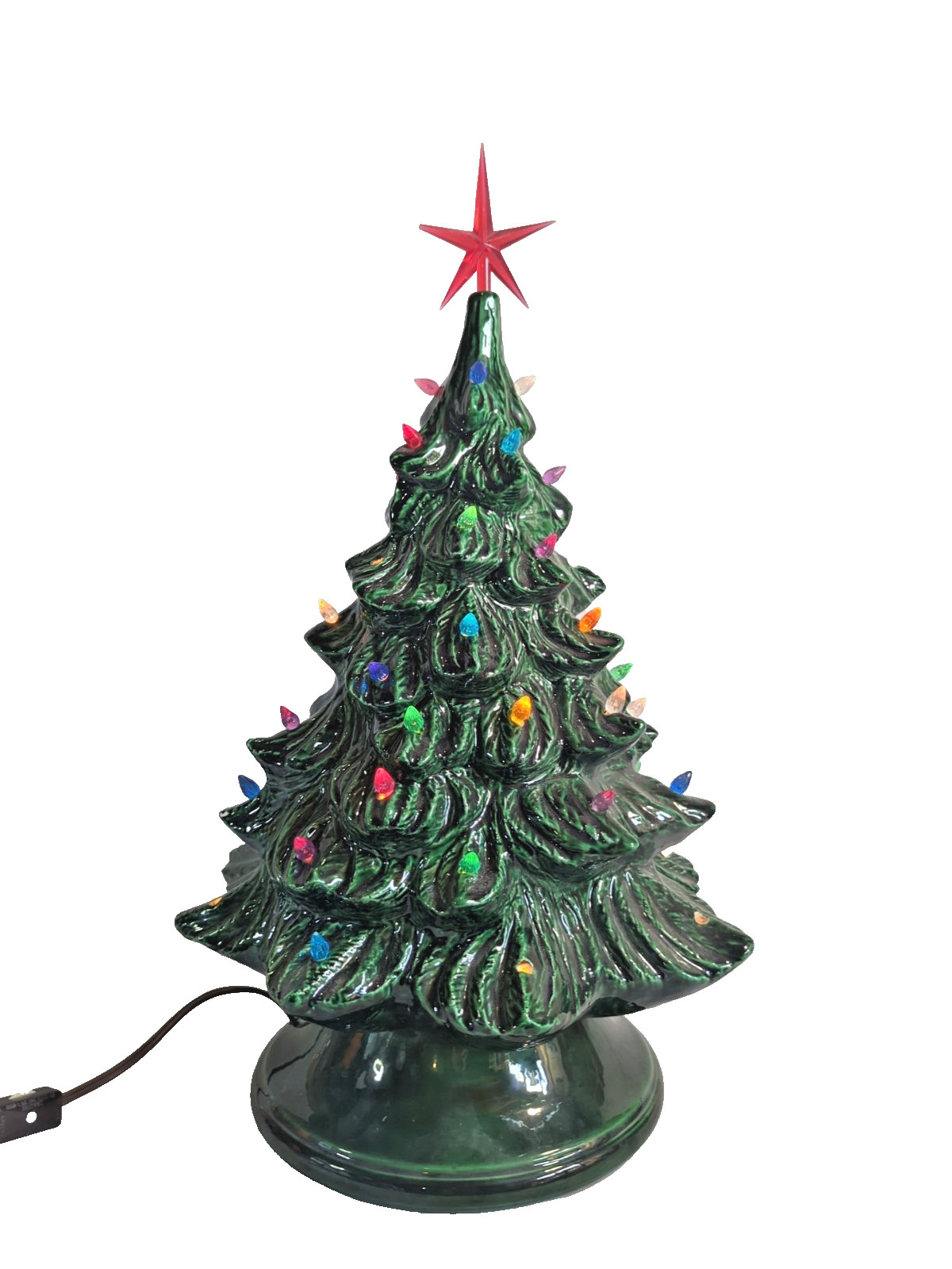 Vintage Mcnees Mold M-5097 Ceramic Christmas Tree 17\ Vintage Mcnees Mold M-5097 Ceramic Christmas Tree 17\