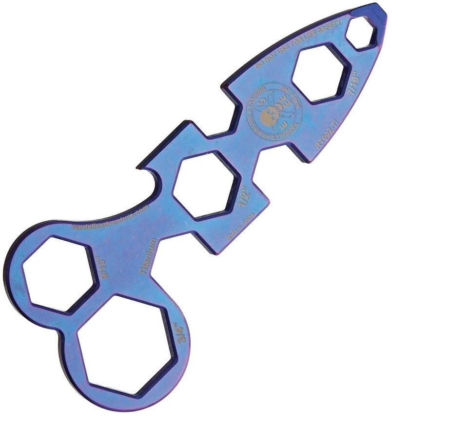ESEE WRAT Wrench Titanium Blue RT002TI BRAND NEW SEALED ESEE WRAT Wrench Titanium Blue RT002TI BRAND NEW SEALED