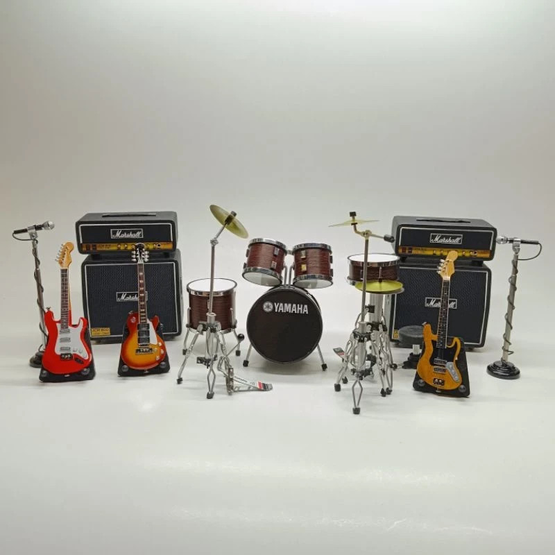 New Miniature CONCERT Set Drum Series 1:12 Scale Miniatures