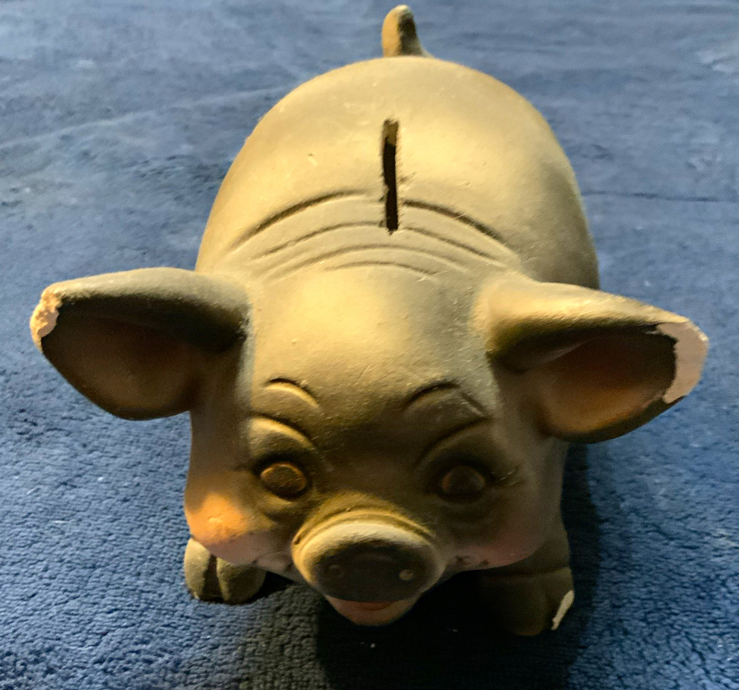 Ceramic Piggy Bank Pig Figurine Collectible, Animals Theme