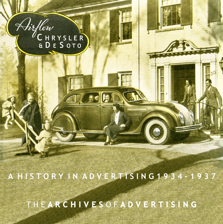 1934 1935 1936 1937 Chrysler Airflow & De Soto Airflow ad CD 115+ ads