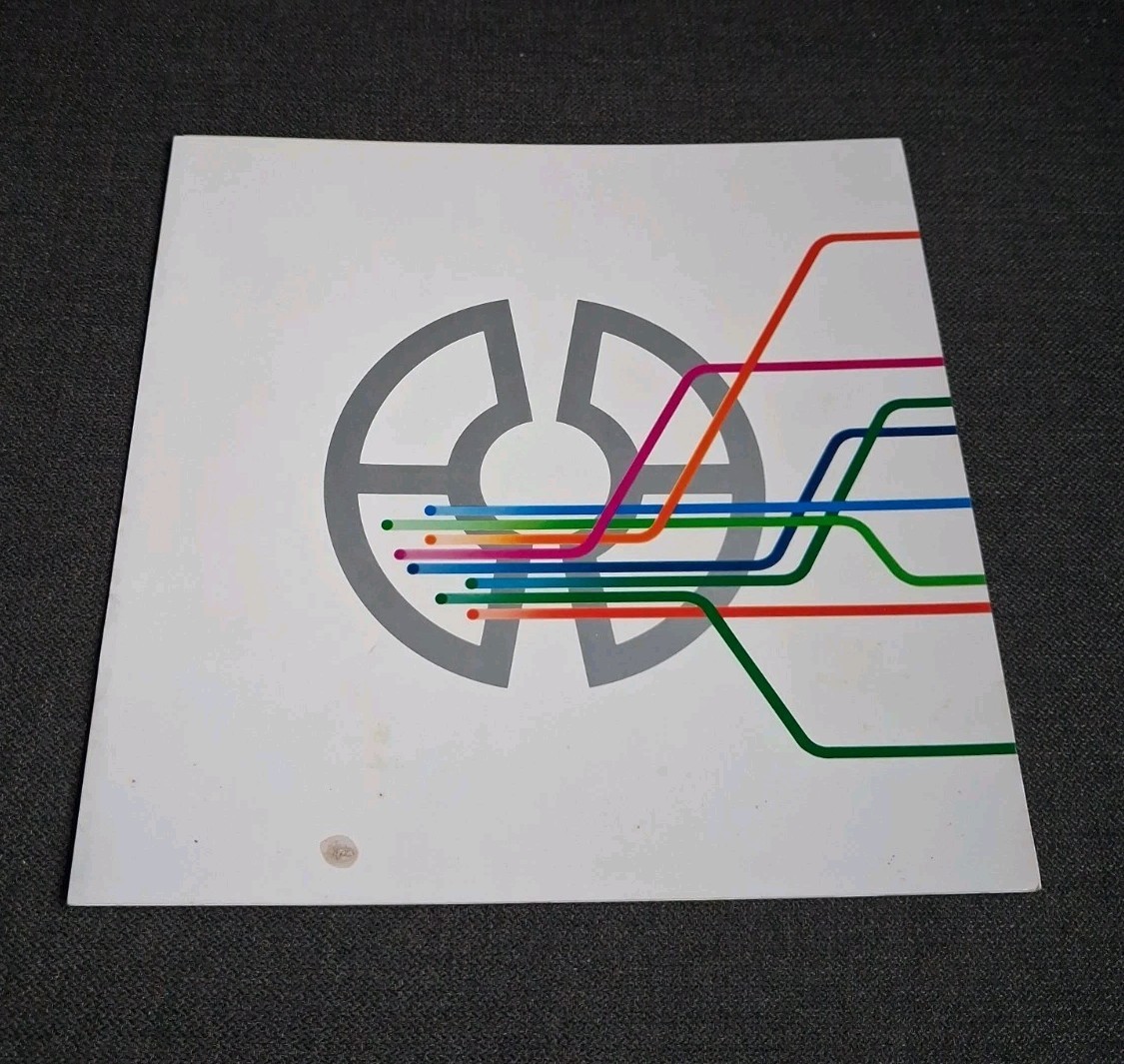 Walt Disney World EPCOT CENTER Sperry COMPUTER CENTRAL 1982 Promo Brochure Prop Walt Disney World EPCOT CENTER Sperry COMPUTER CENTRAL 1982 Promo Brochure Prop