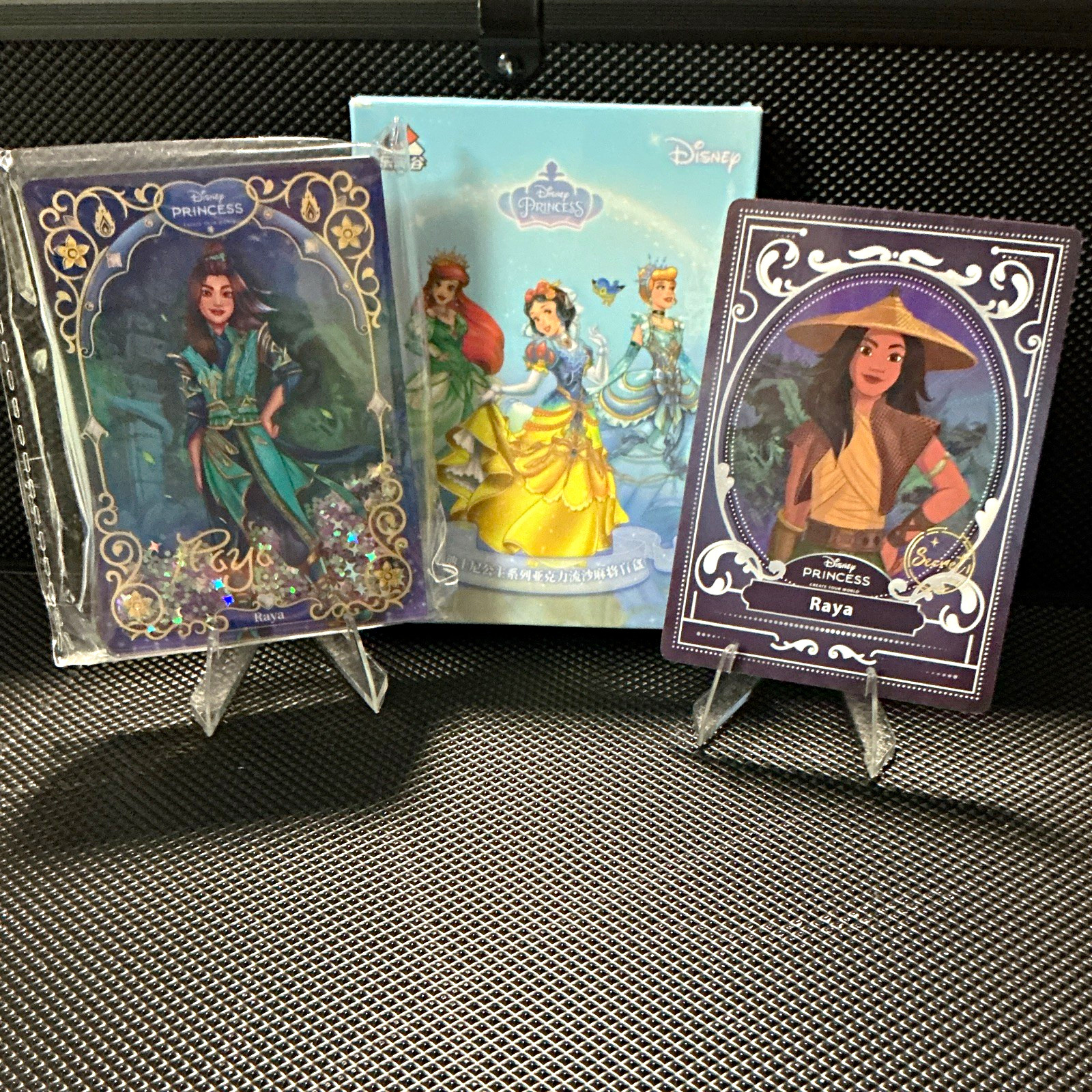 2025 Suplay Disney Princess Raya Secret Stamp and Flowing Sand Signature RARE