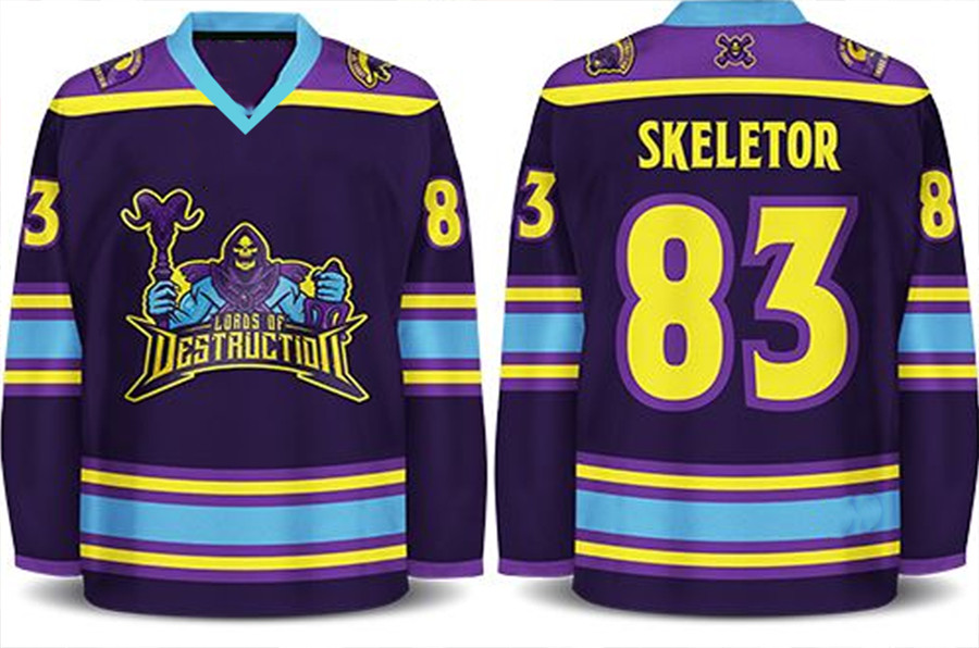 Skeletor Masters of the Universe HOCKEY JERSEY unisex Full sizes UJS108