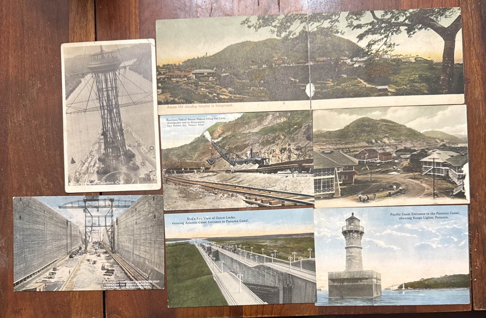 C. 1910 Antique Vintage Panama Canal Zone Postcard Lot Of 8–Nice Condition C. 1910 Antique Vintage Panama Canal Zone Postcard Lot Of 8–Nice Condition