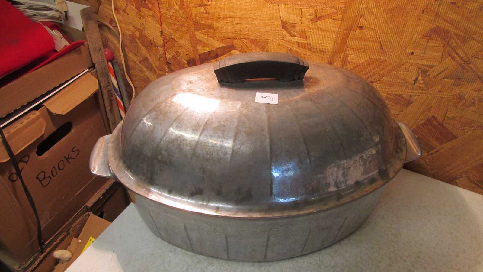 Household Institute Cast Aluminum Oval Roaster  No. 9