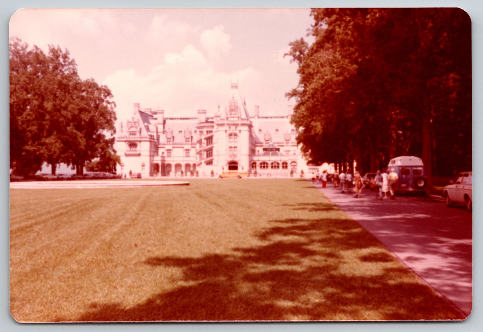 Vintage Photo Biltmore Estate Mansion Asheville North Carolina Historic Landmark