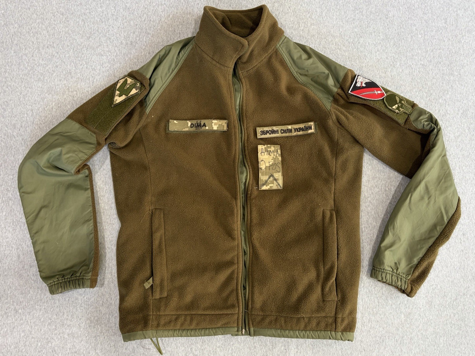 Ukrainian Special Forces 4th Special Purpose Regiment Ranger Fleece Dima Signed Ukrainian Special Forces 4th Special Purpose Regiment Ranger Fleece Dima Signed