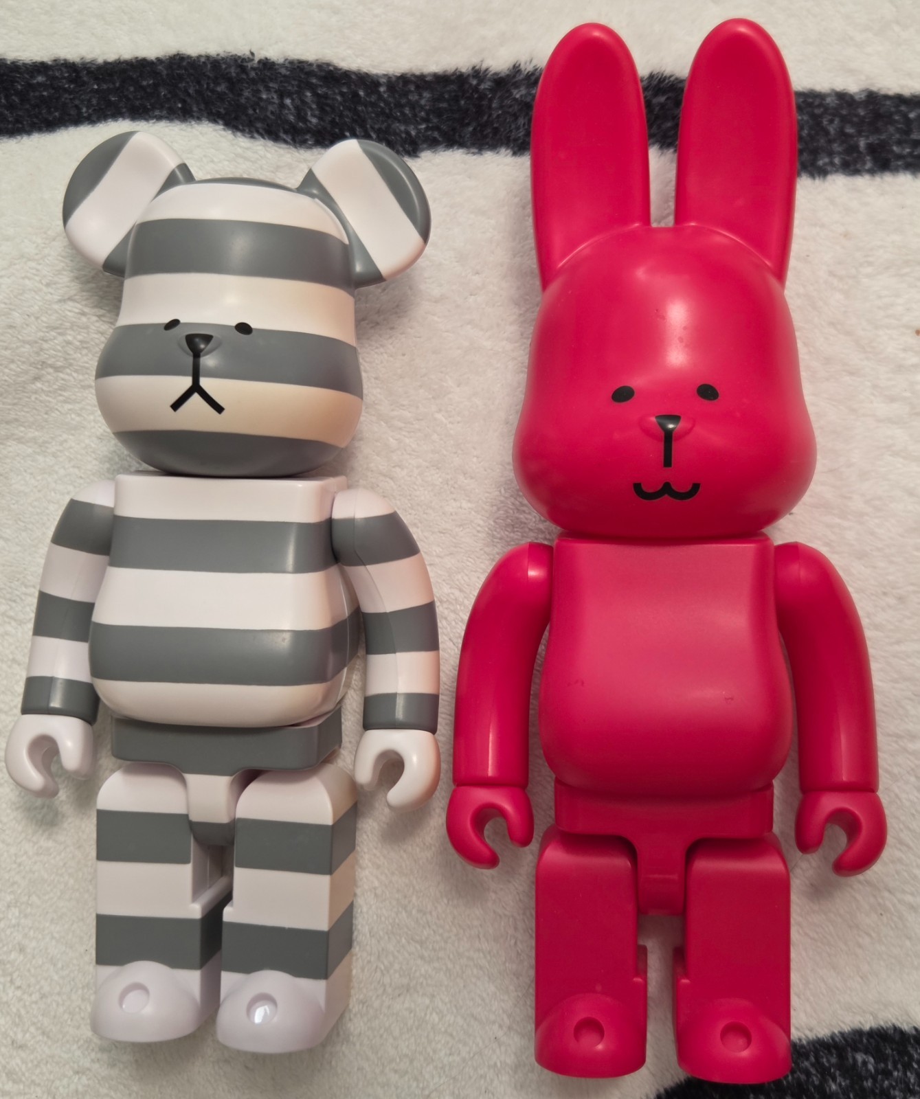 Used Be@rbrick Bearbrick R@bbrick Rabbrick 400% Only Craftholic Set of 2pcs