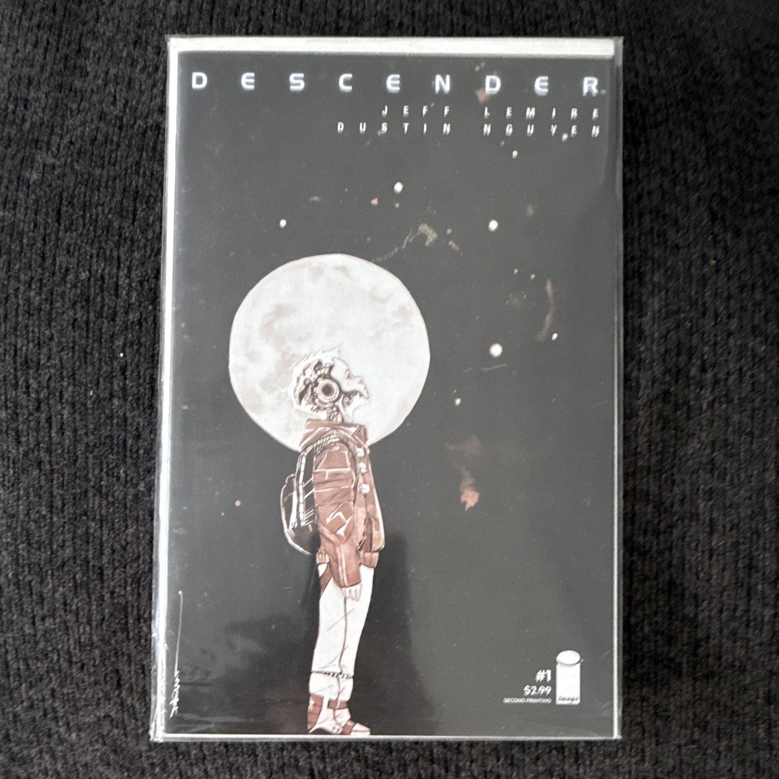 Descender #1 Jeff Lemire Variant Cover (Image Comics Malibu Comics March 2015) Descender #1 Jeff Lemire Variant Cover (Image Comics Malibu Comics March 2015)