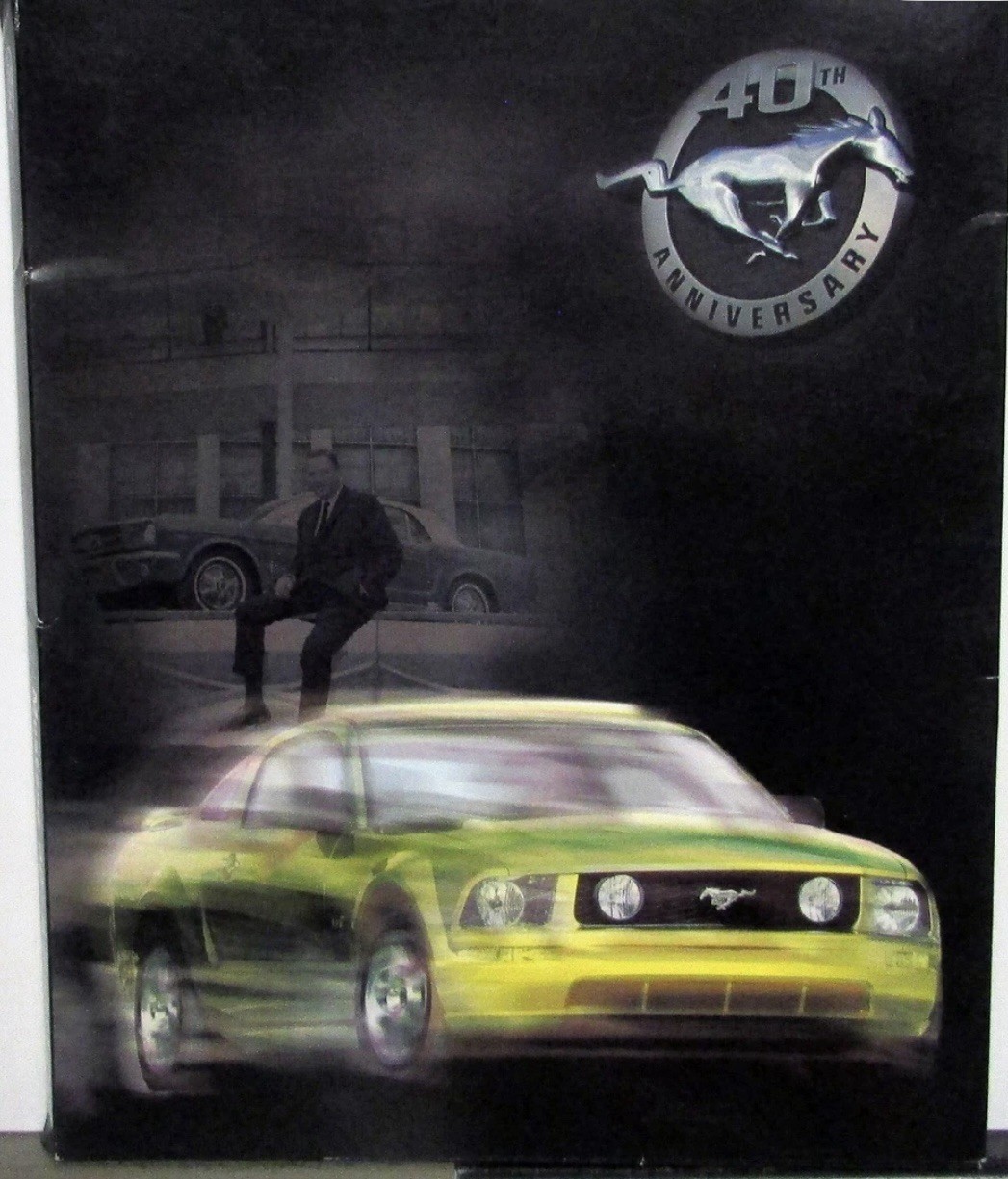 2004 Ford Mustang 40th Anniversary Press Kit With CD & More 2004 Ford Mustang 40th Anniversary Press Kit With CD & More