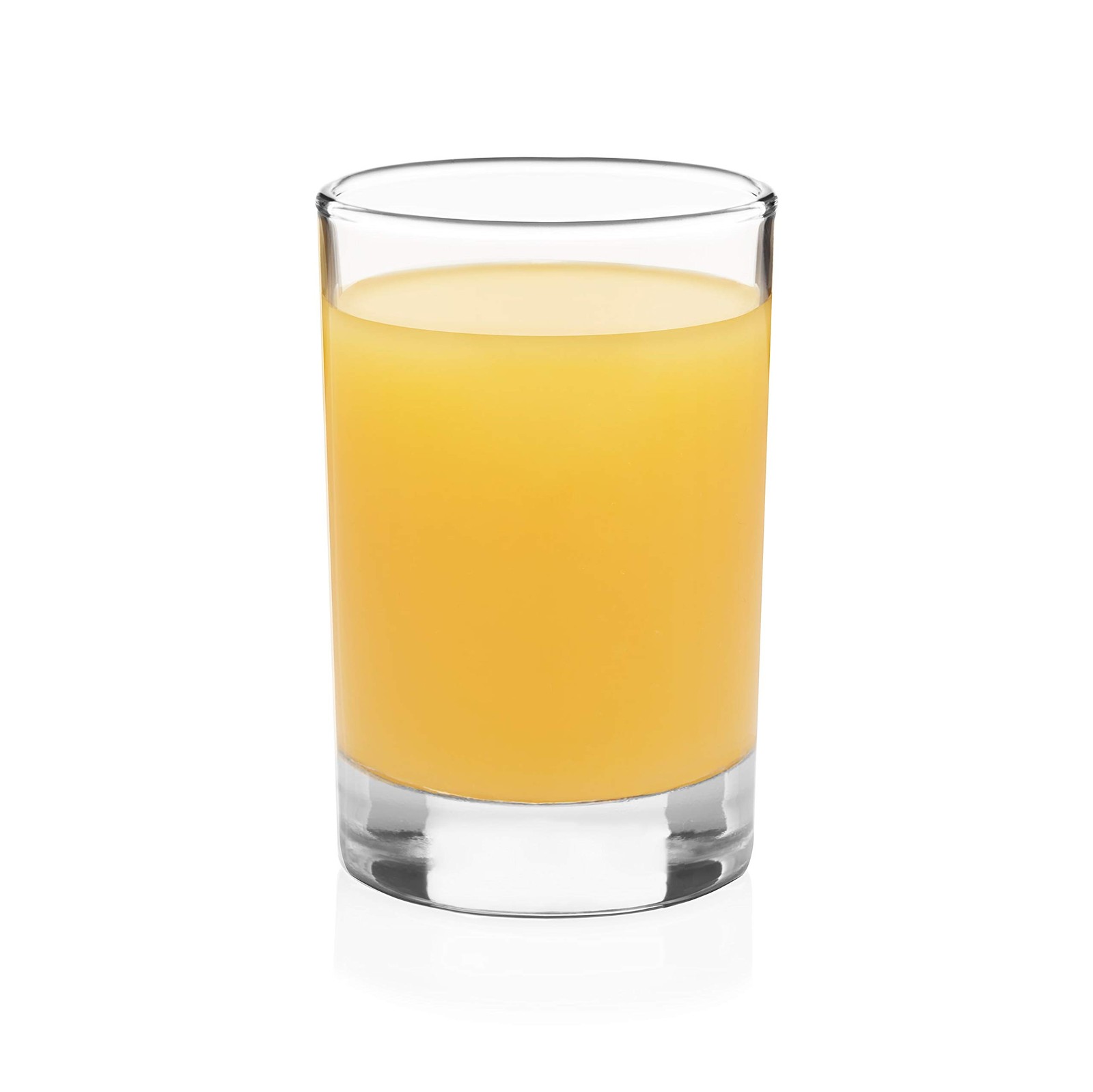 Libbey Heavy Base Juice Glasses, Set of 4, 5.5 fluid ounces Ounces, Clear Libbey Heavy Base Juice Glasses, Set of 4, 5.5 fluid ounces Ounces, Clear