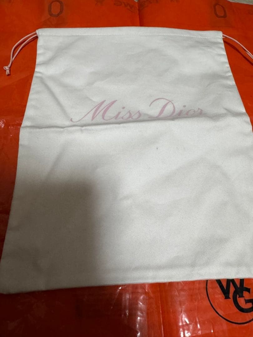 Dior Misdior Novelty Drawstring Rare Luxury Designer Model Dior outdoor Limited