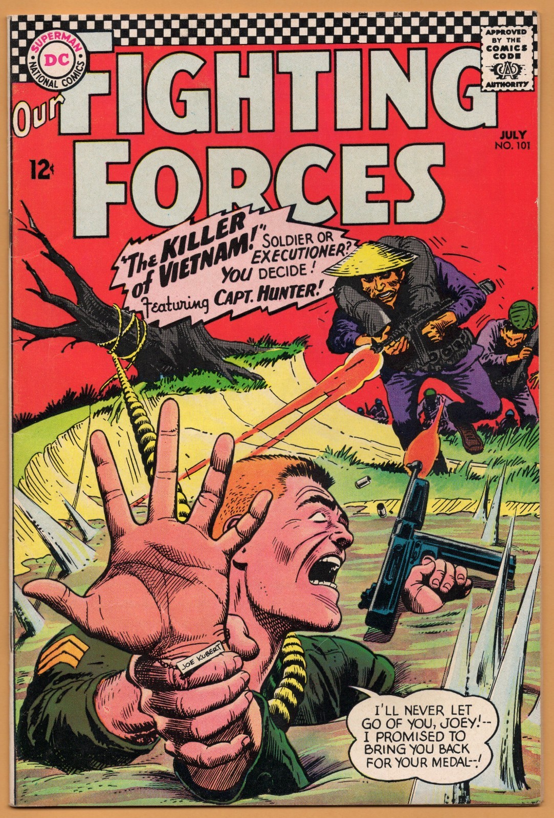 OUR FIGHTING FORCES # 101     8.5       VERY FINE+