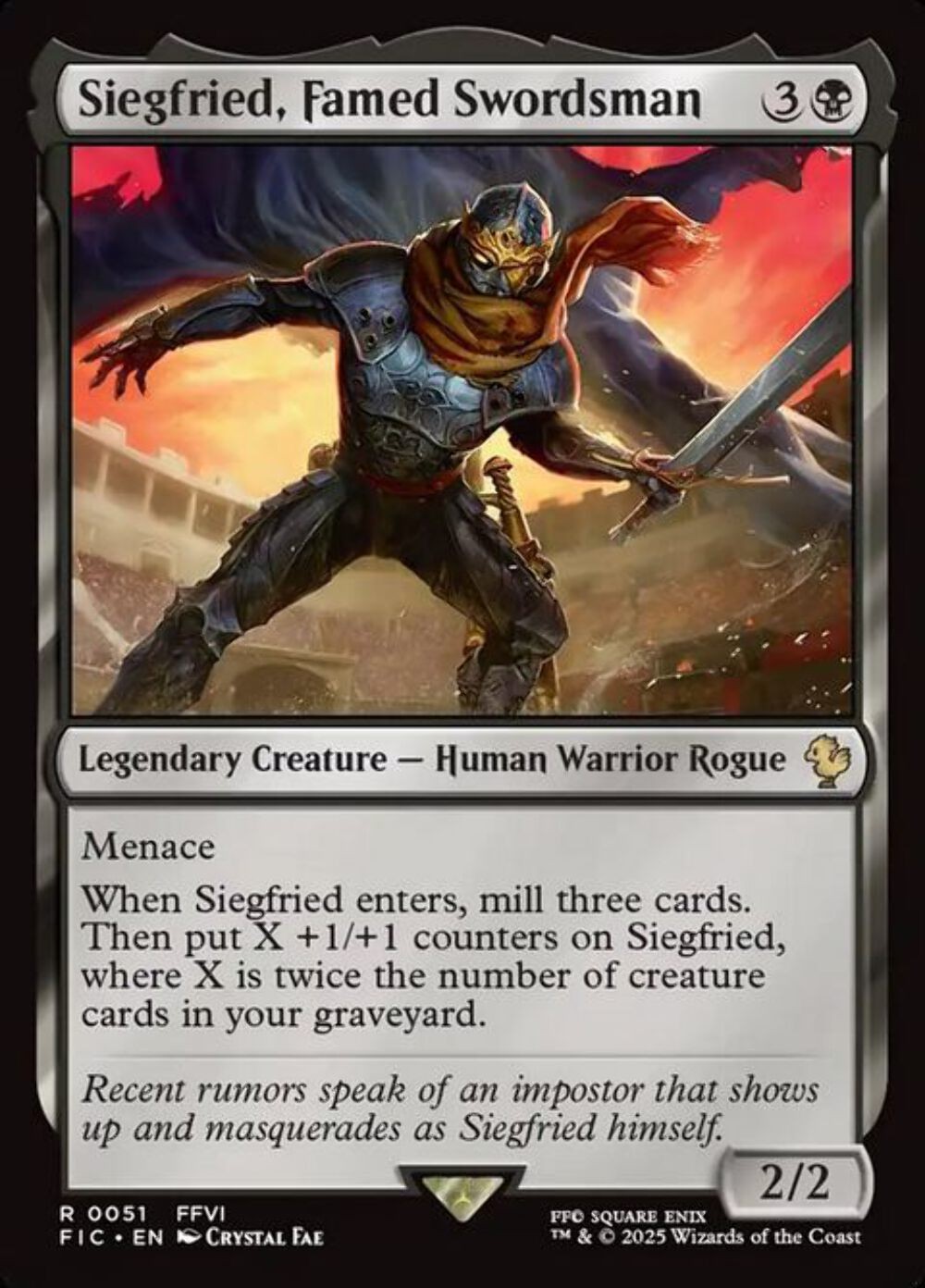 Siegfried, Famed Swordsman (51)
