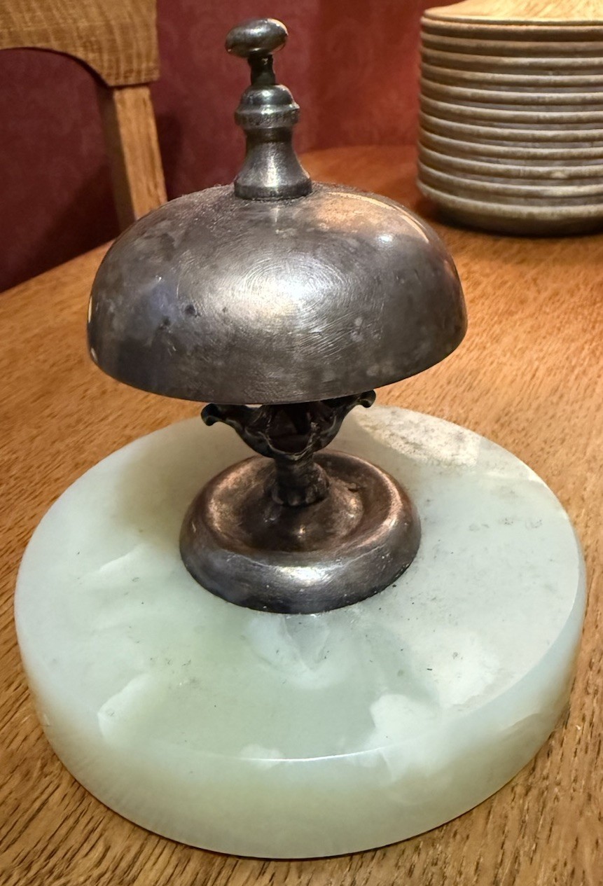 Antique Hotel Desk Bell  Mid To Late 1800’ S 