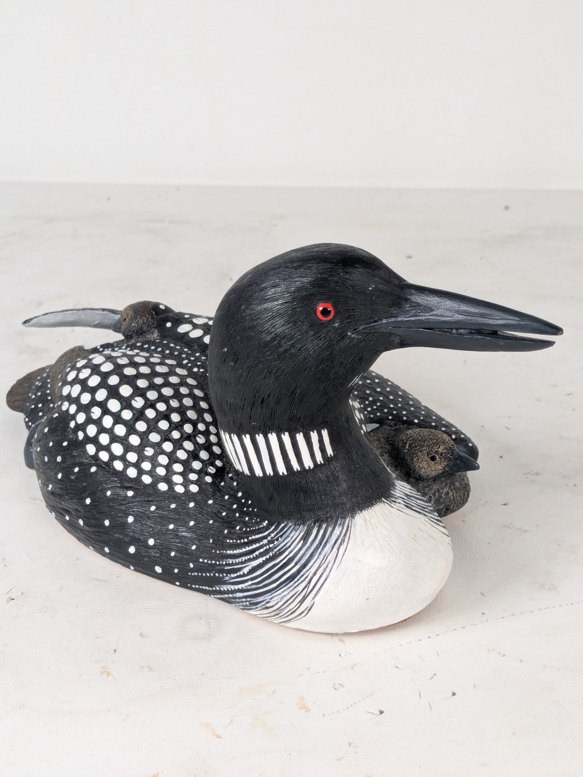 Roger Desjardines Nature's Window Mama Duck Unlimited Mallard Figurine Signed