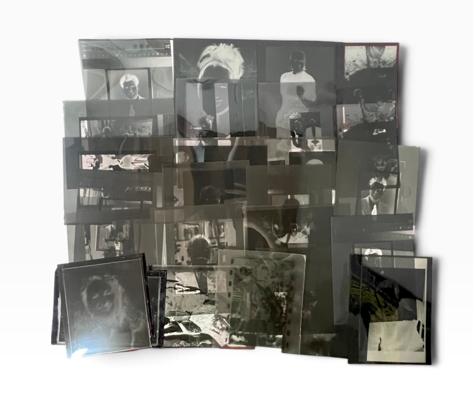 Large Group of Vintage Music And Movie Celebrity Editorial Photo Negatives