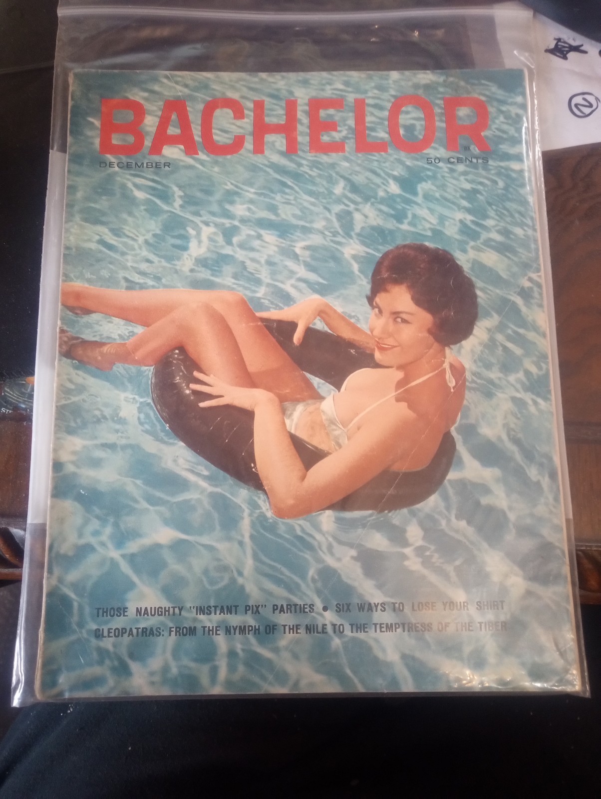 12/1962 BACHELOR vintage pinup magazine Cleopatra Rag 12/1962 BACHELOR vintage pinup magazine Cleopatra Rag