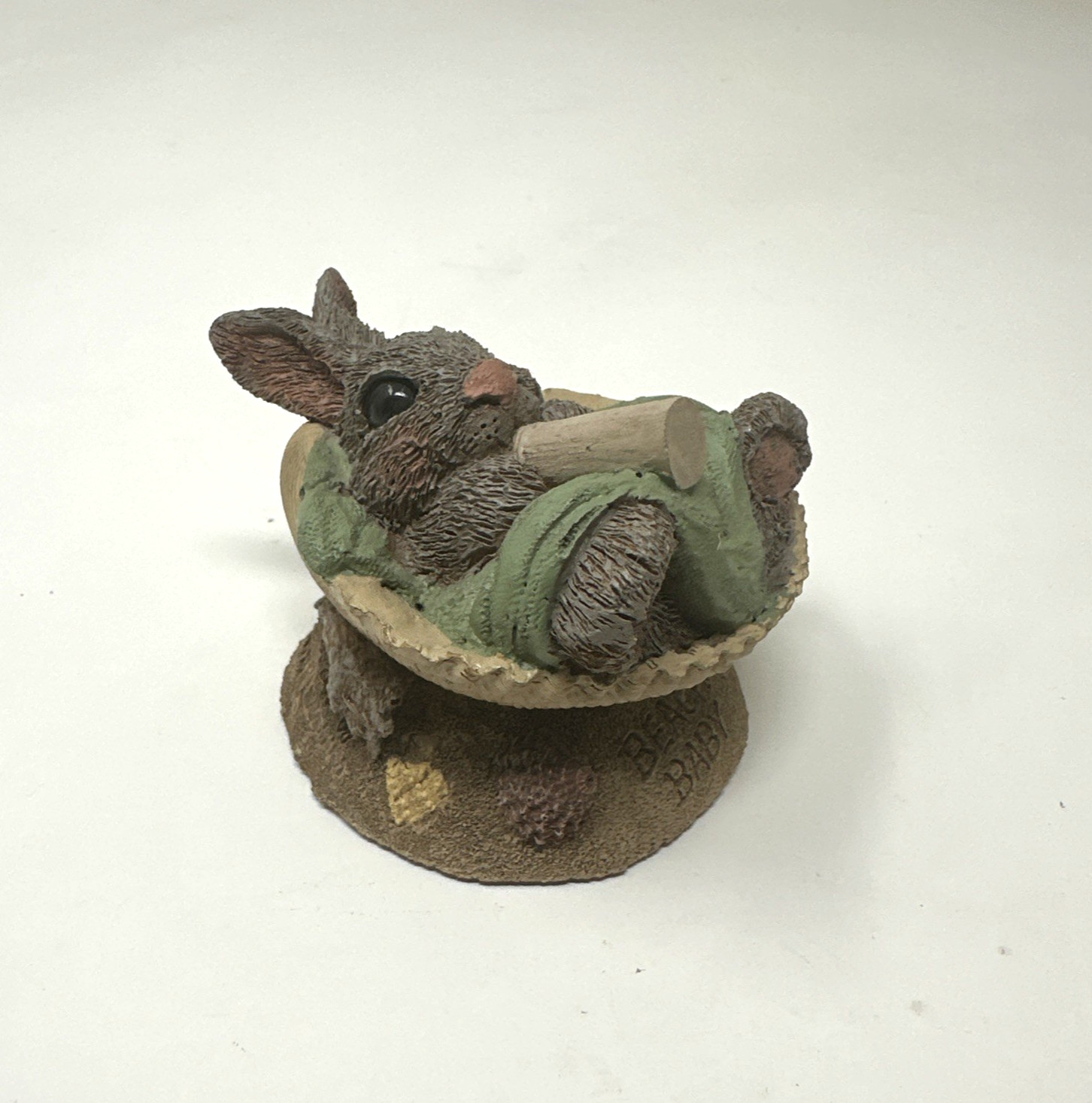 Tim Wolfe BEACH BABY Figurine Carin Studios 2000 Bunny Rabbit #9191 Edition #6