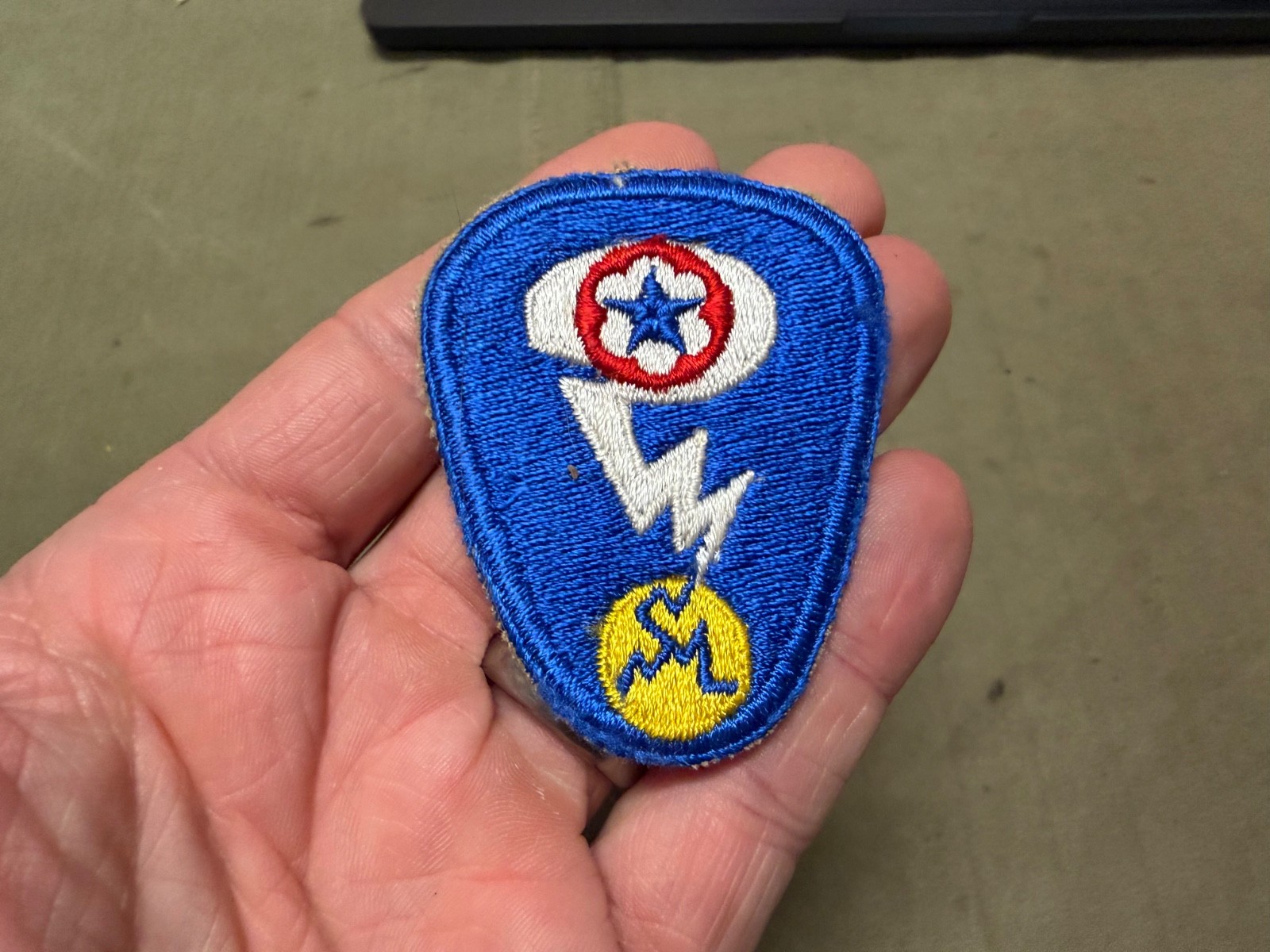 ORIGINAL WWII US ARMY MANHATTAN ATOMIC BOMB PROJECT SPECIAL JACKET PATCH