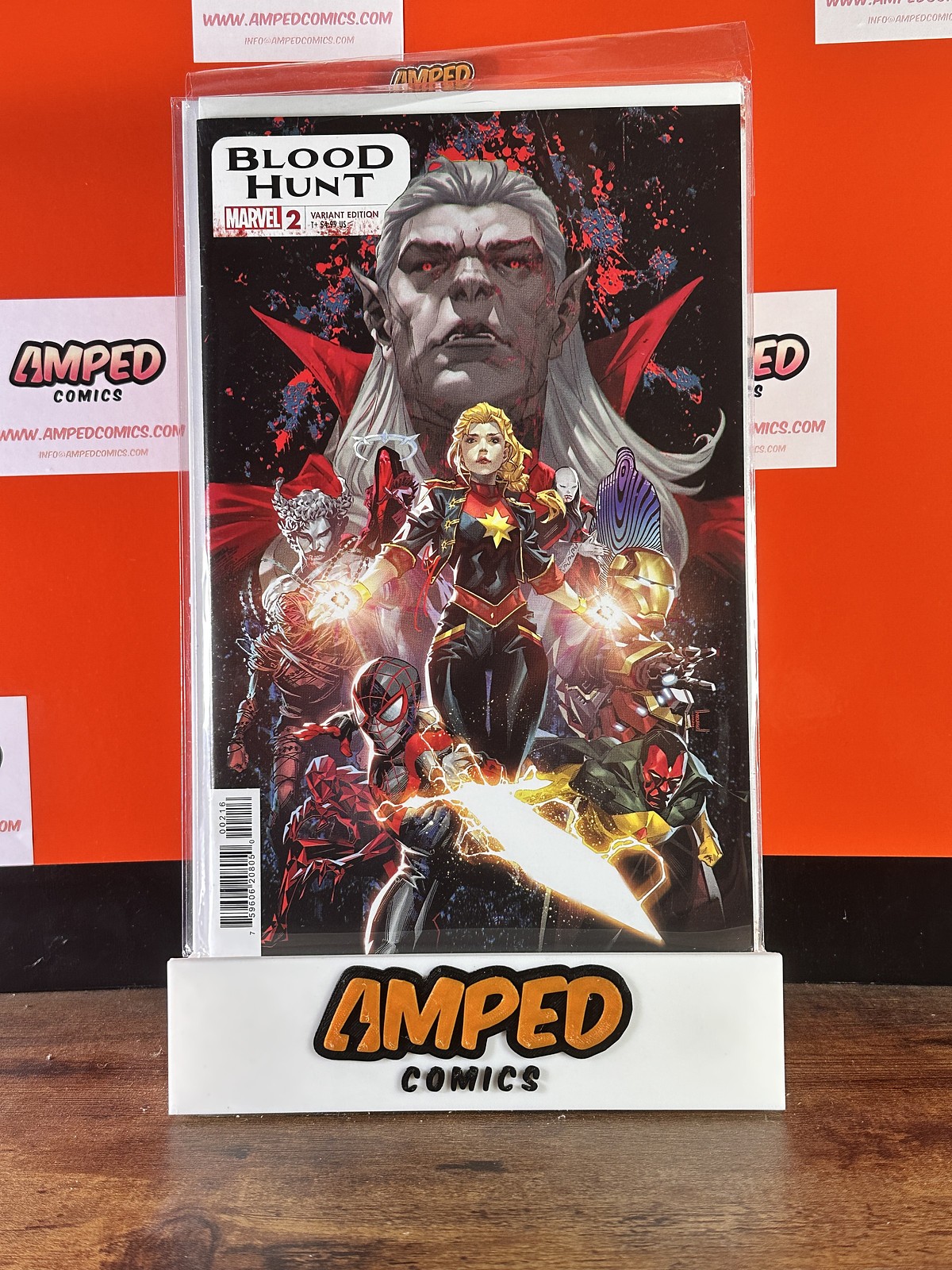 Blood Hunt #2 (2024) Marvel Comics 1:25 Kael Ngu Variant Jed MacKay