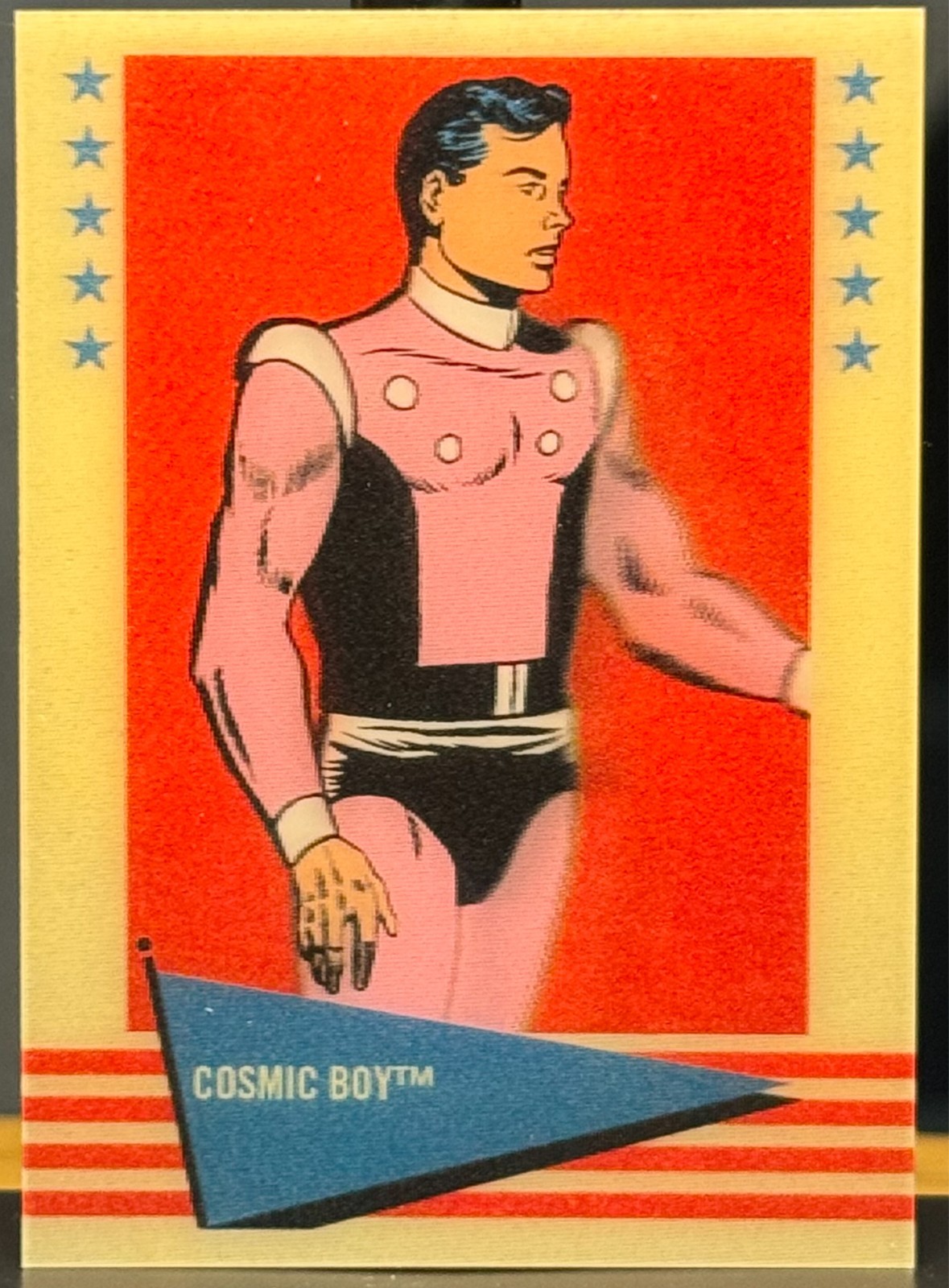 2025 Fleer Ultra Superman - Cosmic Boy - #61-10 DC Greats 3D Lenticular