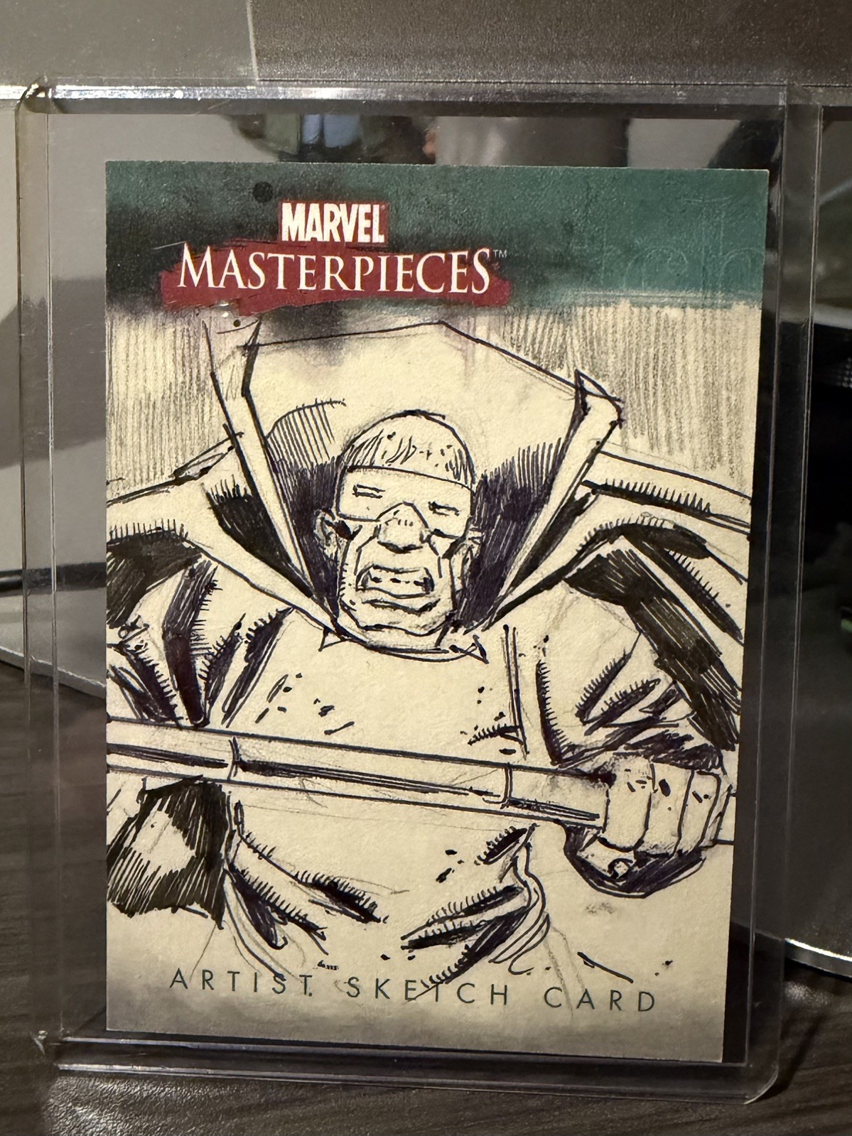 Upper Deck Marvel Masterpieces 2008 Mole Man Artist Sketch Card 1/1 RARE NM