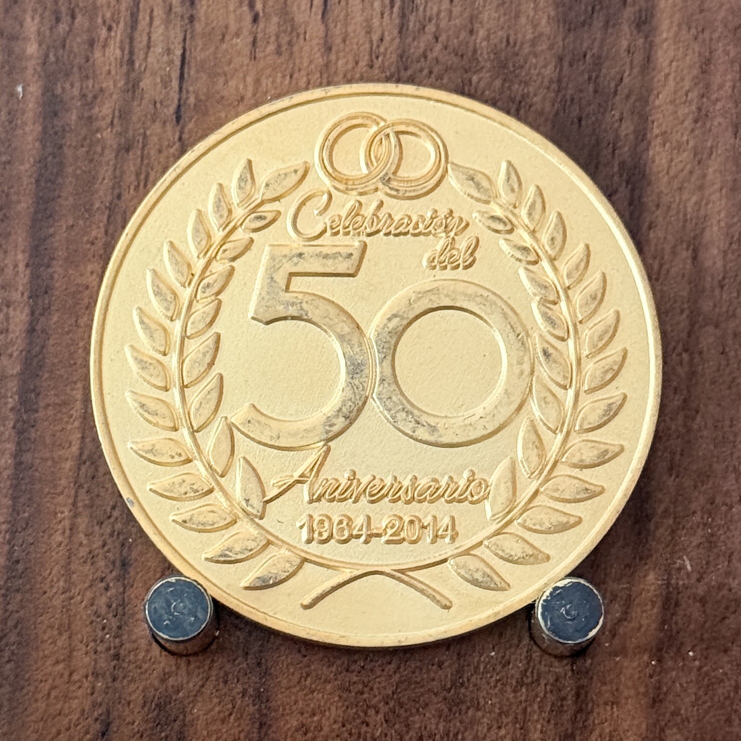 50th Golden Wedding Anniversary Commemorative Challenge Coin  W#21