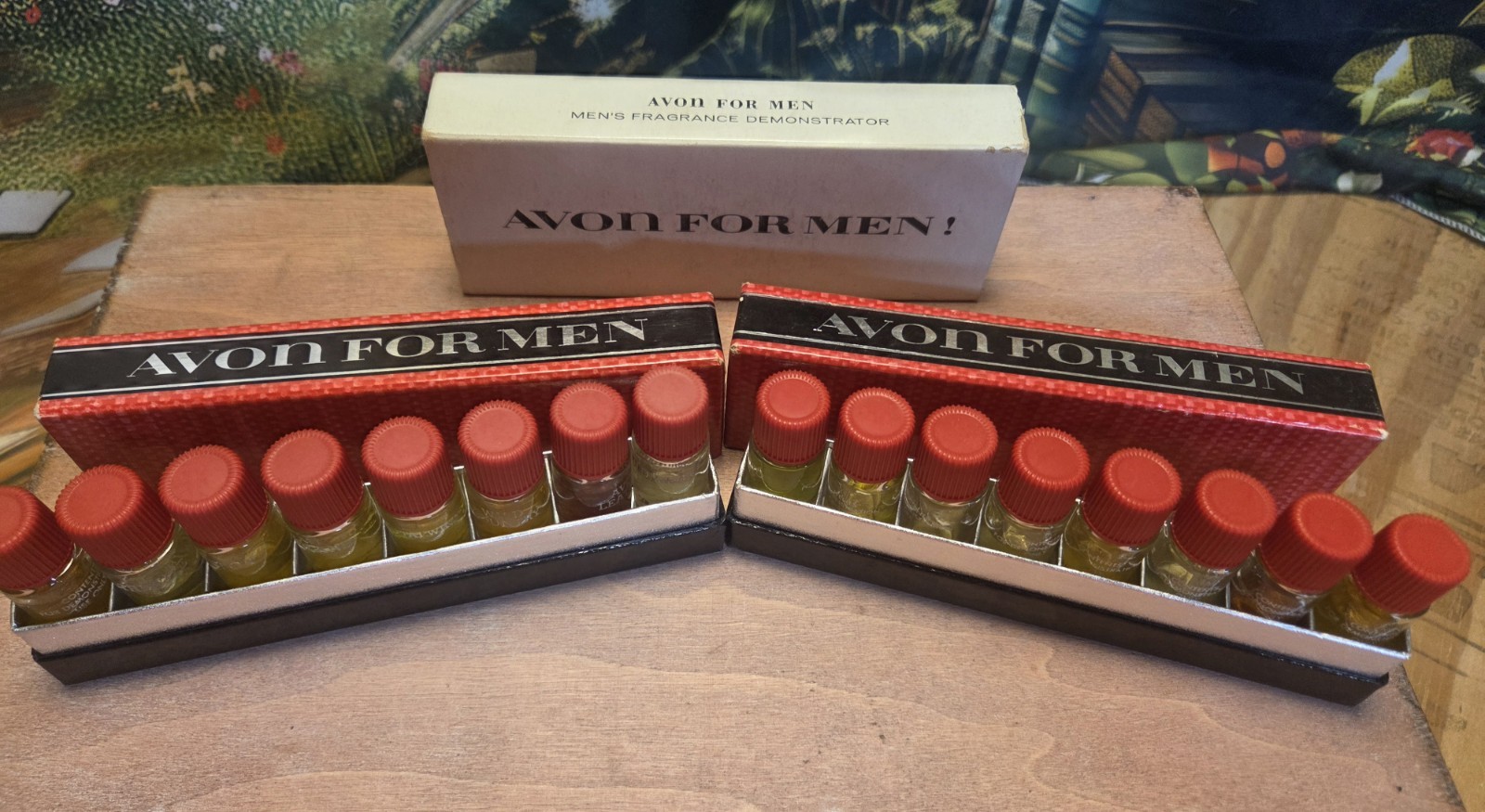 Avon For Men Vintage Demonstration Pack Set Of Two Not Full