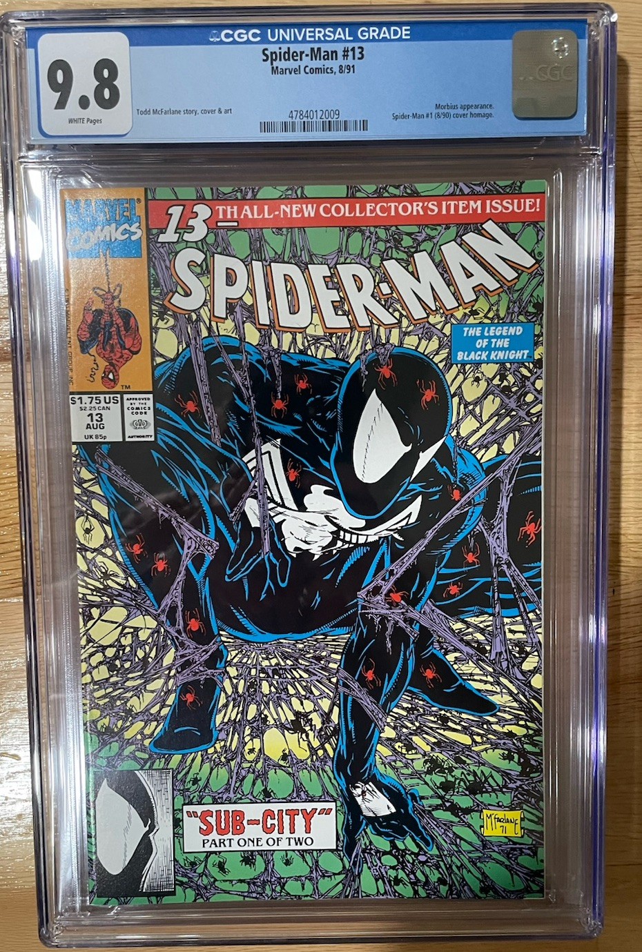 SPIDER-MAN #13 CGC 9.8- 1991 McFarlane,