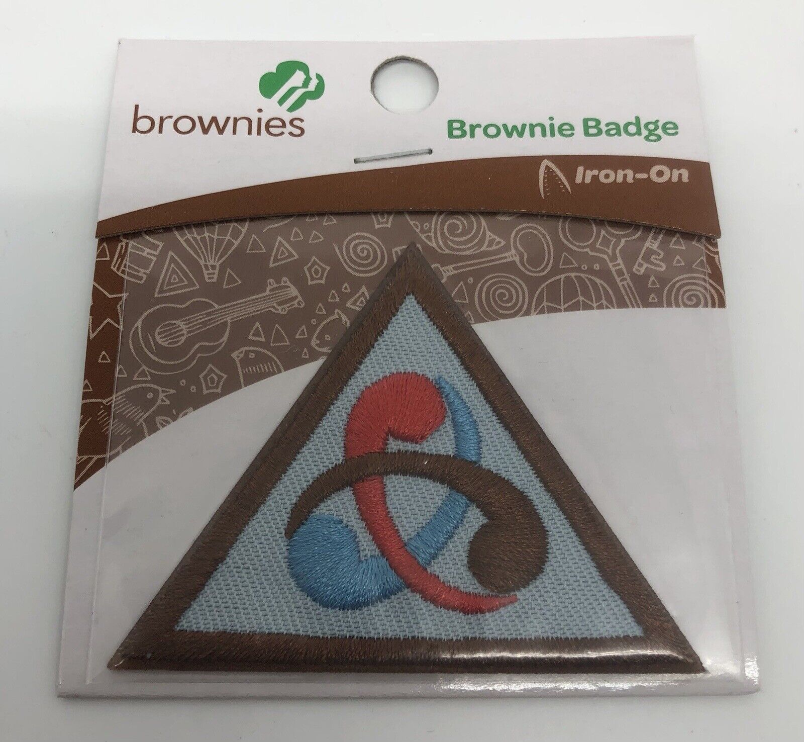 Brownie Inventor Badge Girl Scouts Sealed Patch Current