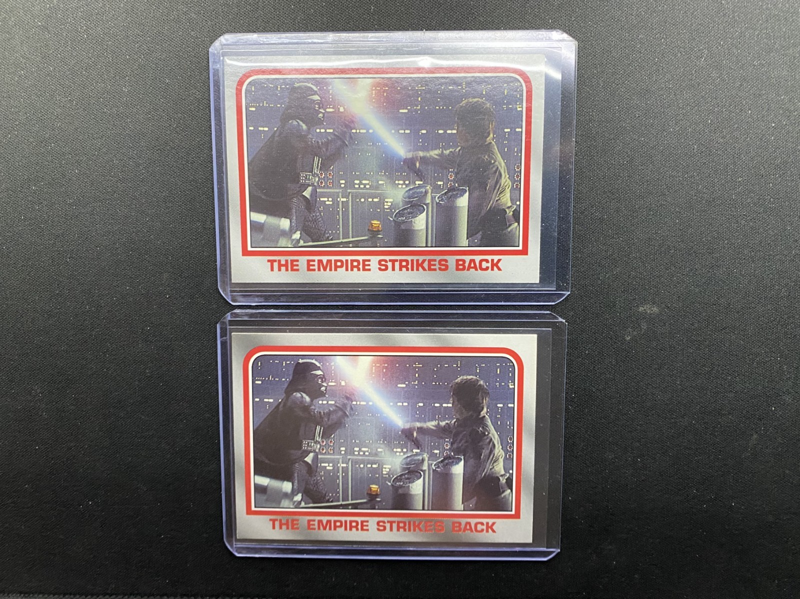 2004 Topps Heritage Star Wars Promo Lot #S1 UK Case Topper & #P5 Diamond - MINT