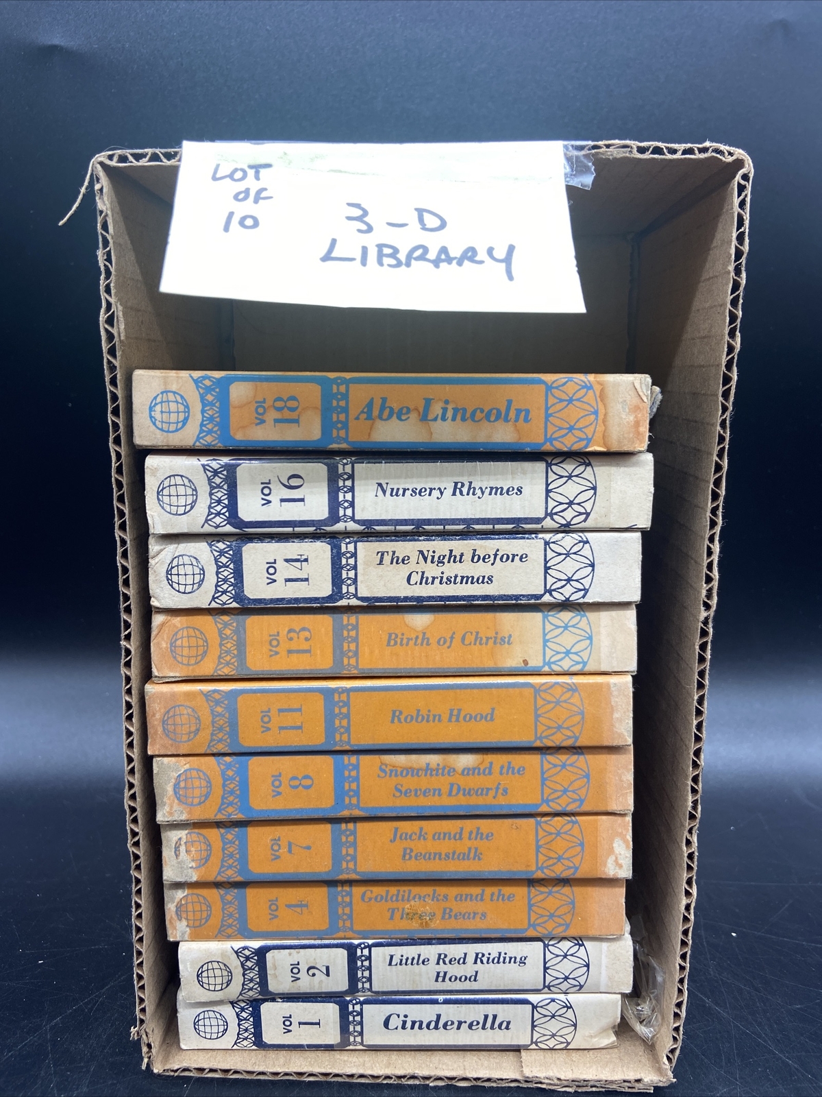 Vintage Radex 3D Story Picture Cards Lot 10 Stereo Viewer 8 Sealed Unopened
