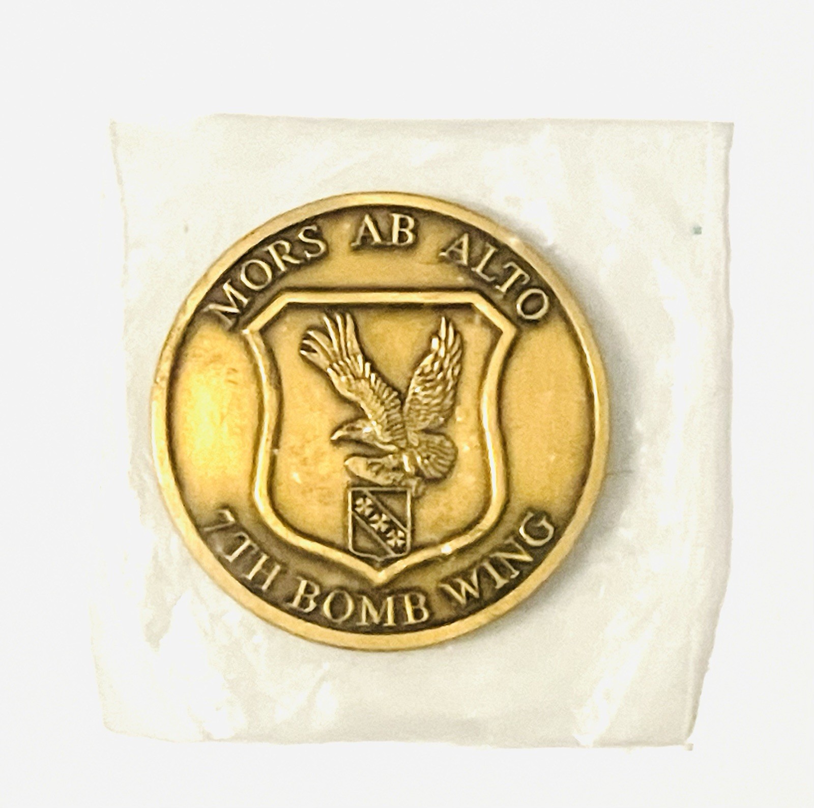 USAF 7th Bomb Wing Challenge Coin Tarrant Field Carswell AFB 1942-1993 Mors AB