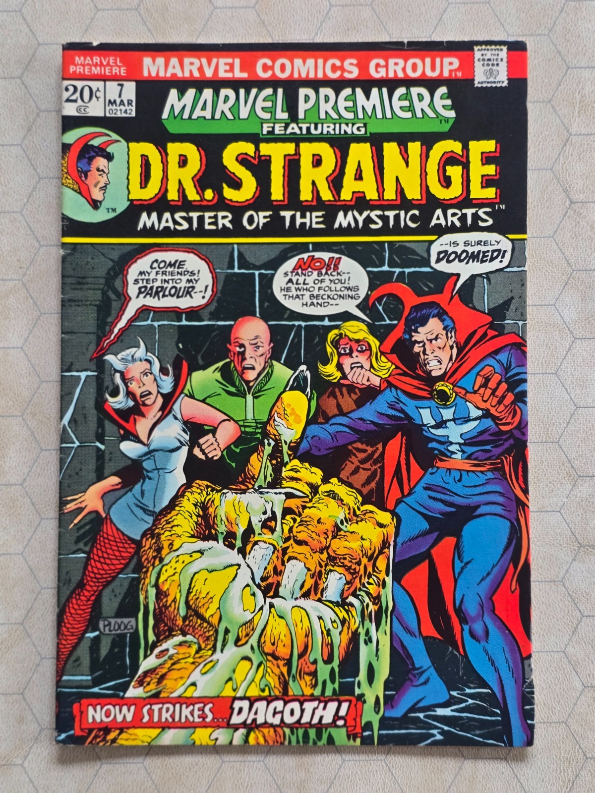 Marvel Premiere 7 featuring Dr. Strange Master of the Mystic Arts Marvel Comics Marvel Premiere 7 featuring Dr. Strange Master of the Mystic Arts Marvel Comics