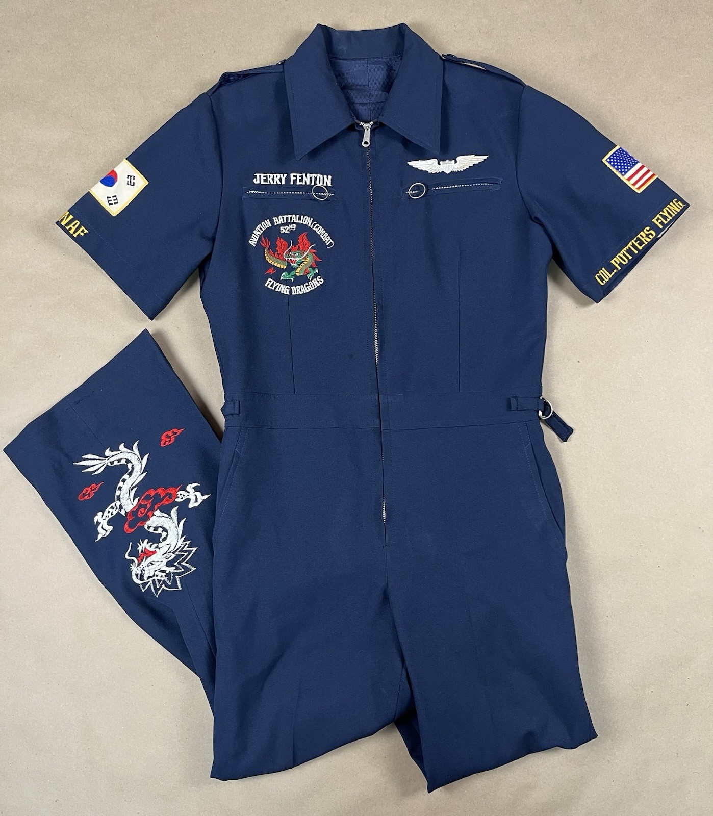 Vietnam War Named Party Suit 52nd Aviation Battalion (Combat) US Army Vietnam War Named Party Suit 52nd Aviation Battalion (Combat) US Army