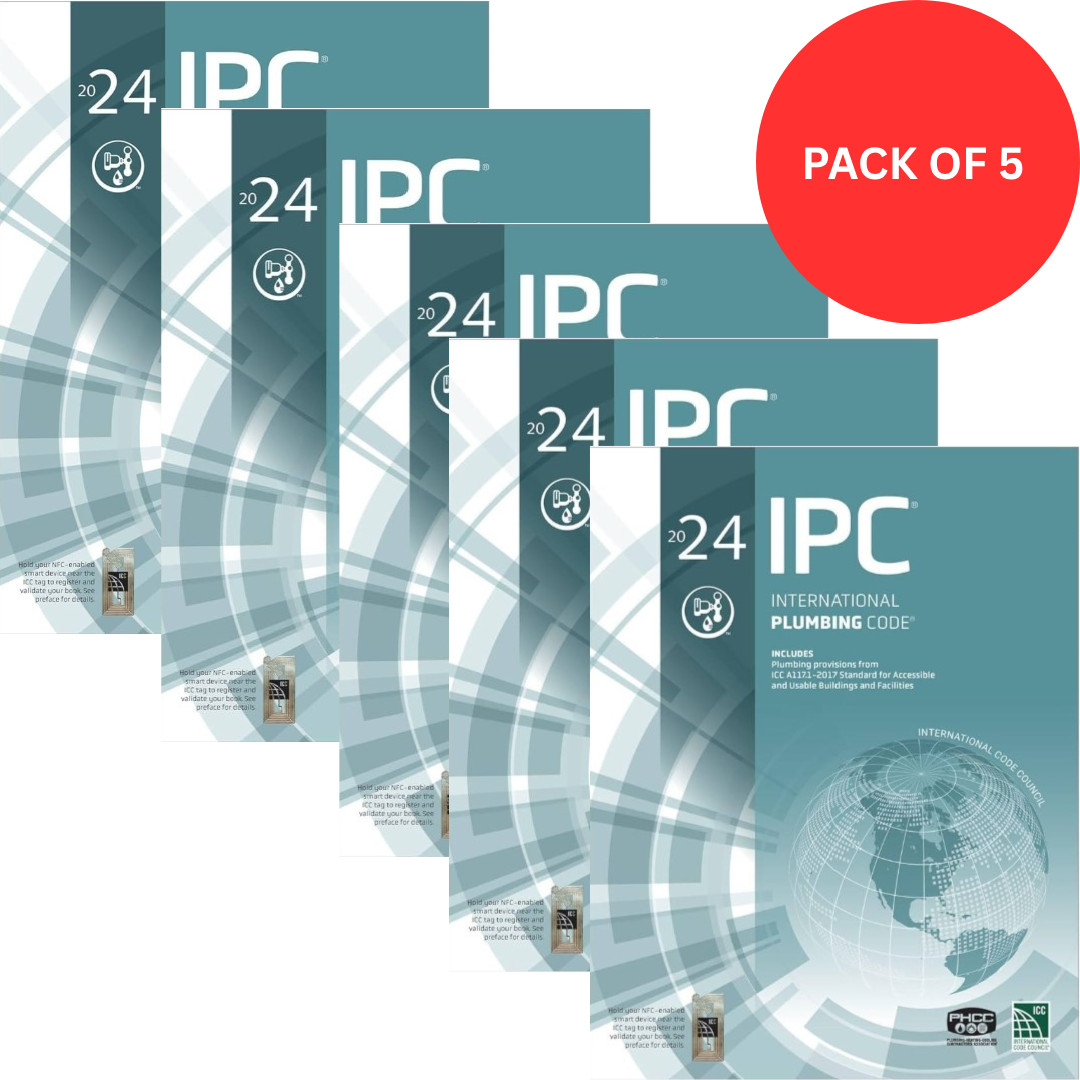 IPC 2024 | 2024 International Plumbing Code | PACK OF 5 |