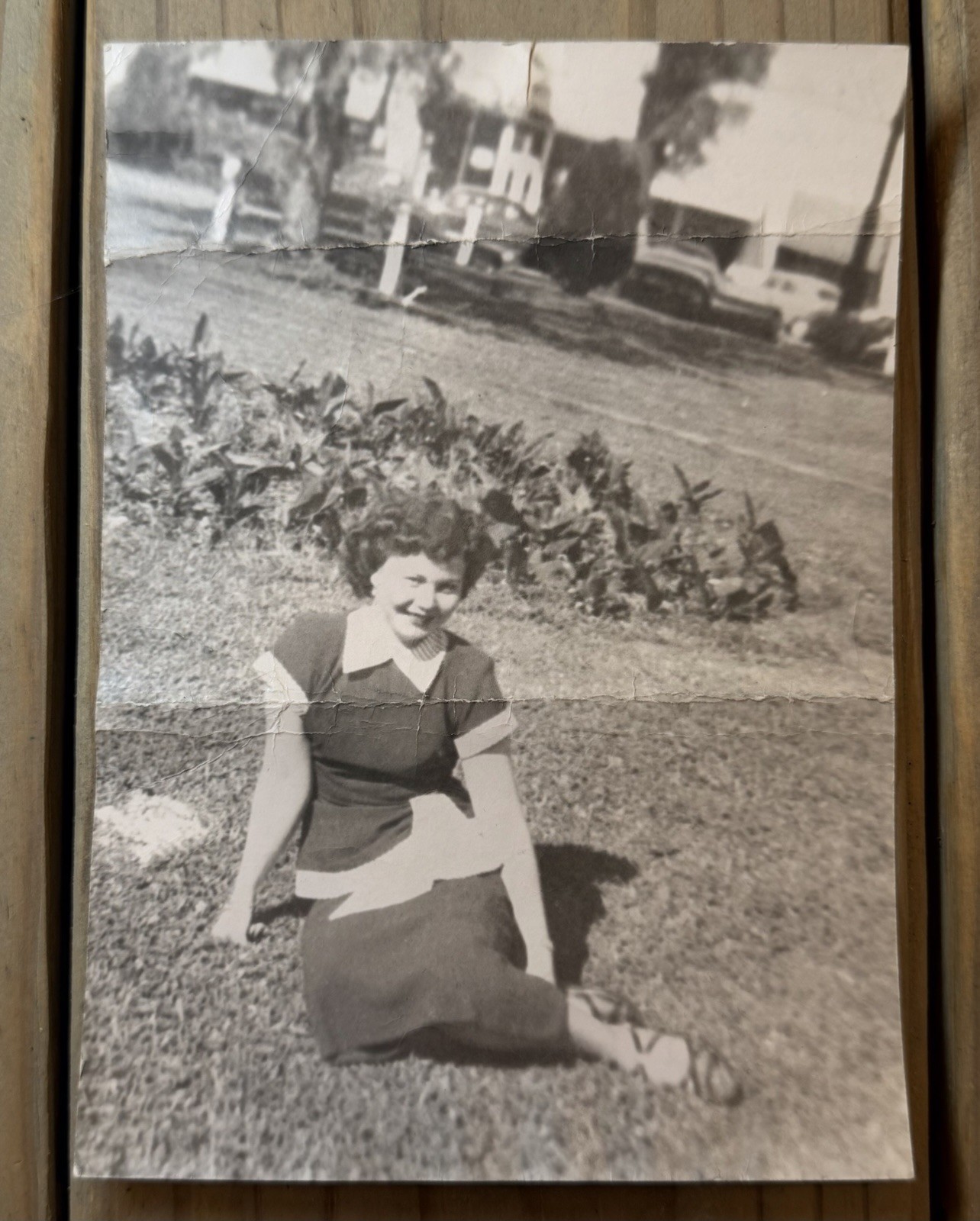 Vintage c1950s B&W Woman Photo Handwritten Breakup Letter on Back Old Ephemera