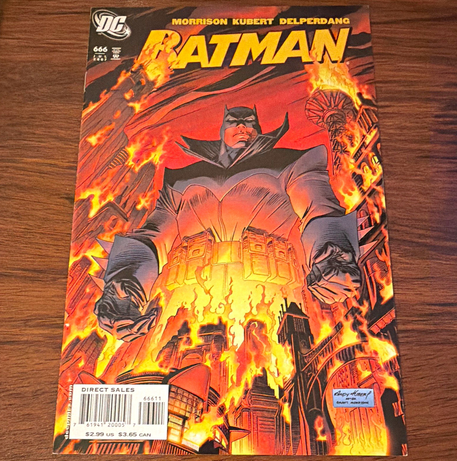 DC Comics Batman #666 (2007) Direct 1st Appearance of Damian Wayne NM