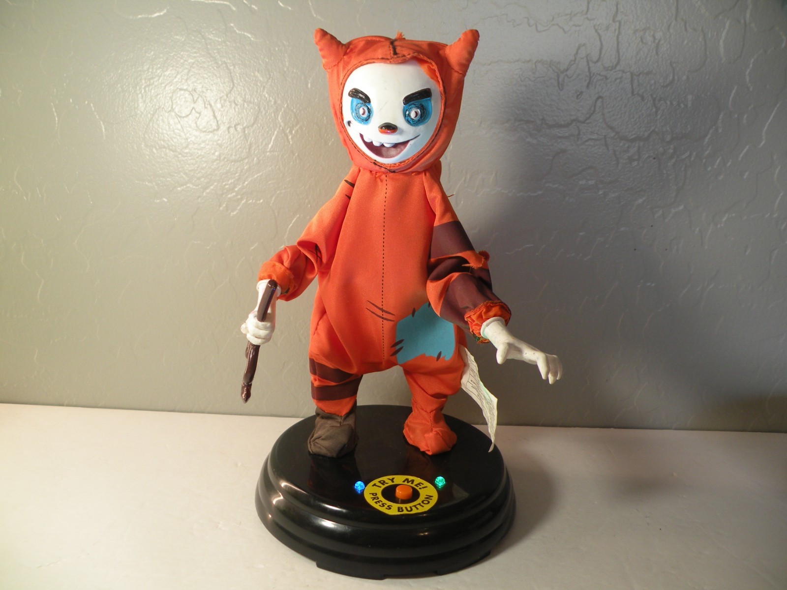RARE GEMMY Halloween GRAVE RAVER DEVIL This Is Why I\'m Hot Light Sounds NO Dance RARE GEMMY Halloween GRAVE RAVER DEVIL This Is Why I\'m Hot Light Sounds NO Dance